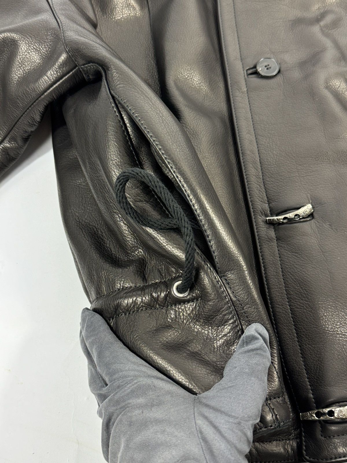 Enfants Riches Deprimes OVERSIZED MALCOLM LEATHER JACKET Size US XL / EU 56 / 4 - 13 Thumbnail