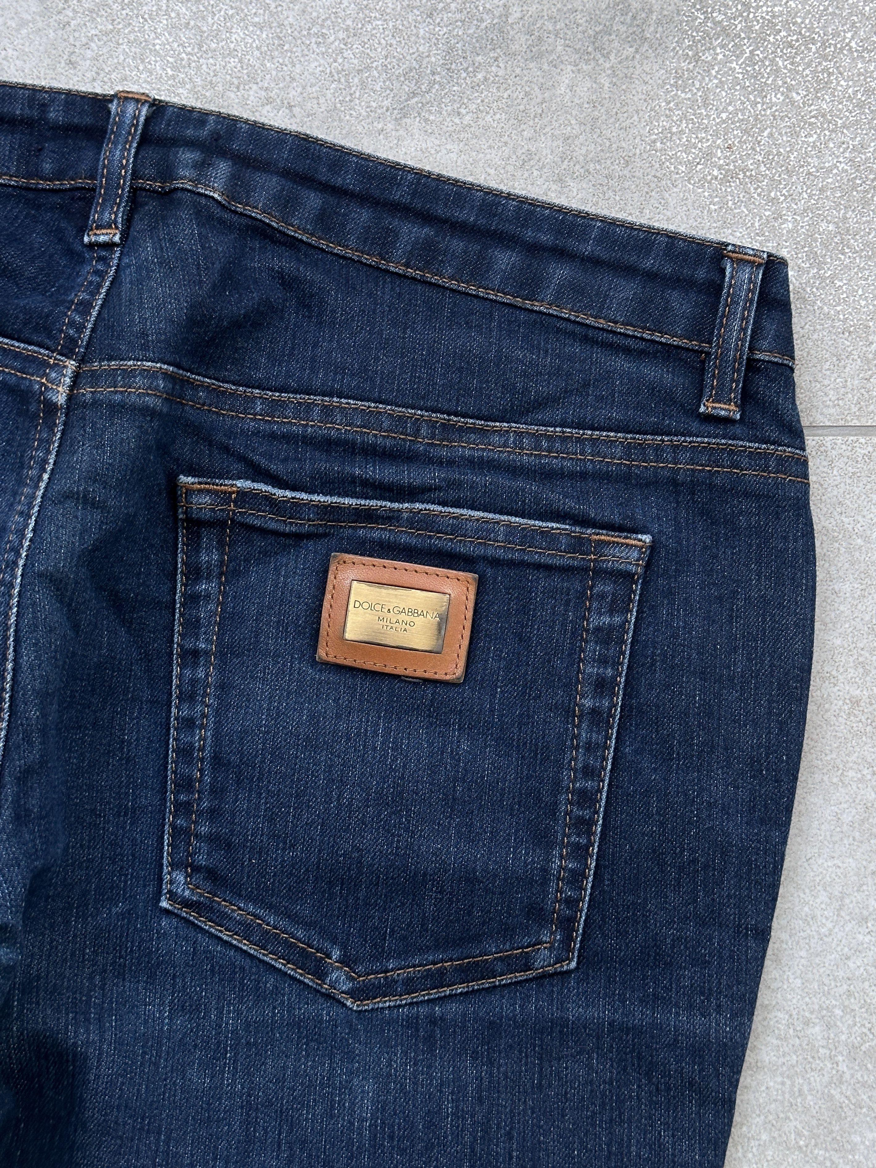 Dolce & Gabbana Vintage Dolce & Gabbana D&G Blue Denim Jeans Pants Size 32" / US 10 / IT 46 - 7 Thumbnail