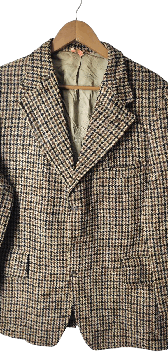 Harris Tweed HARRIS TWEED CHECKBLAZER JACKET Size L / US 10 / IT 46 - 7 Thumbnail