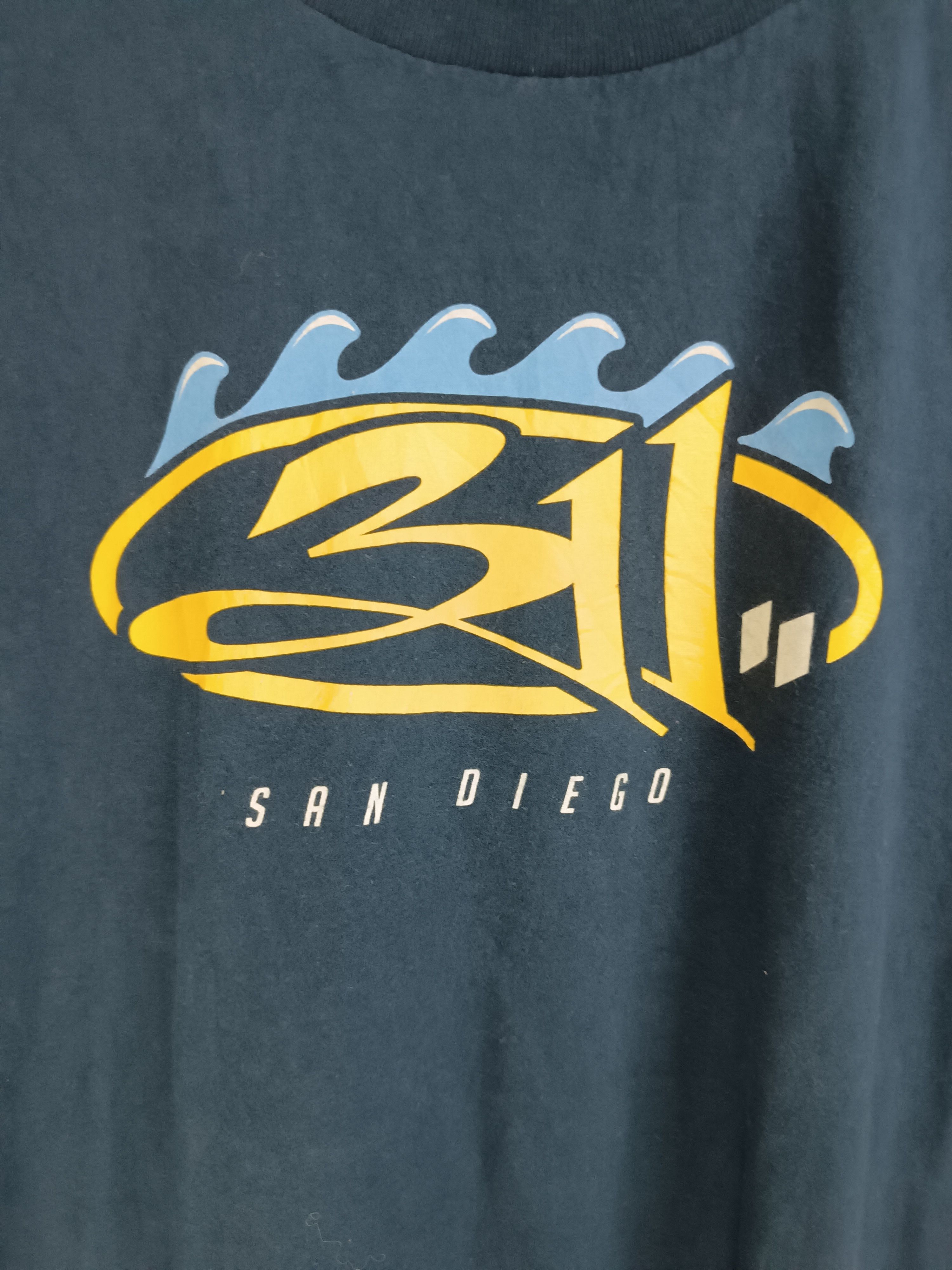 Band Tees VINTAGE 311 SAN DIEGO TOUR LIST punk sublime nofx greenday Size US M / EU 48-50 / 2 - 9 Thumbnail