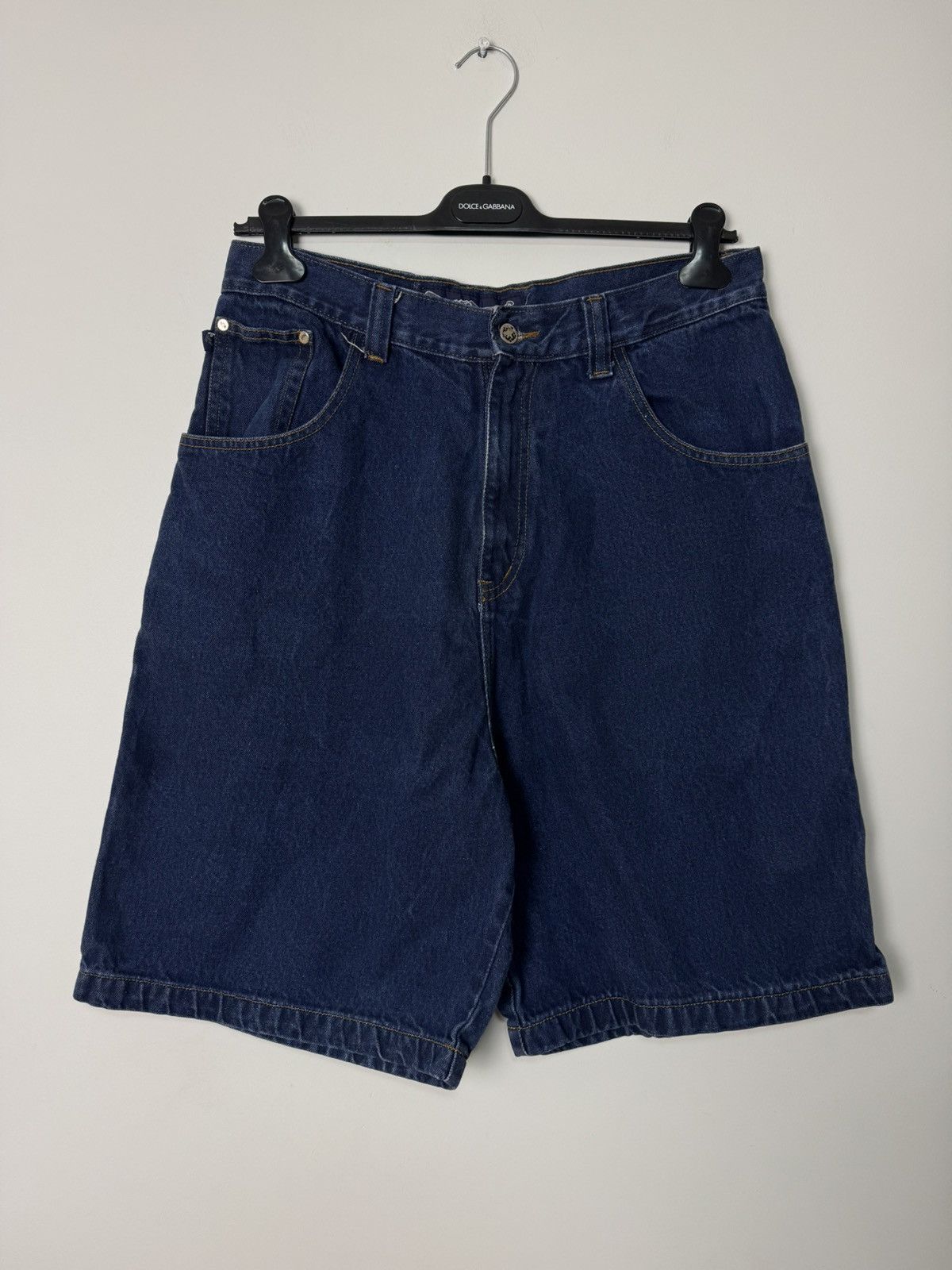Tribal Streetwear Vintage 00s Tribal Streetwear Denim Shorts Baggy jnco style Size US 34 / EU 50 - 3 Thumbnail