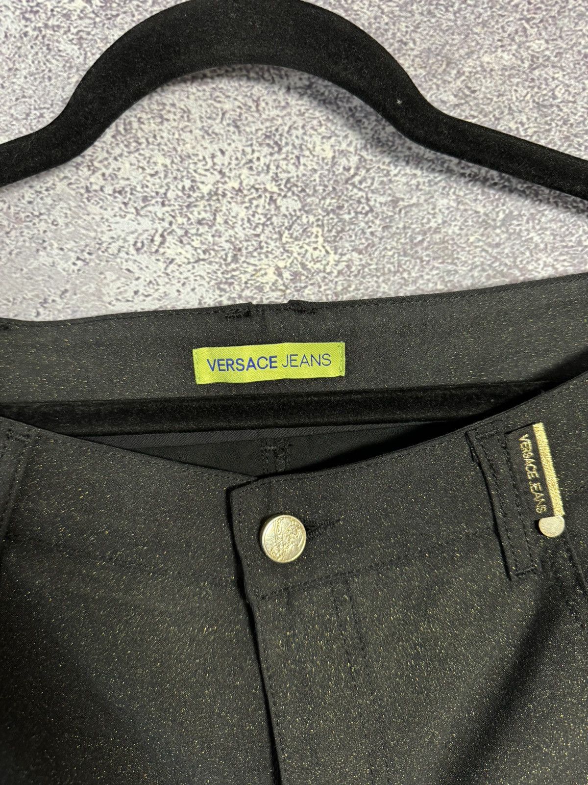 Versace Versace Jeans woman pants with silver y2k oldmoney Size 32" / US 10 / IT 46 - 10 Thumbnail