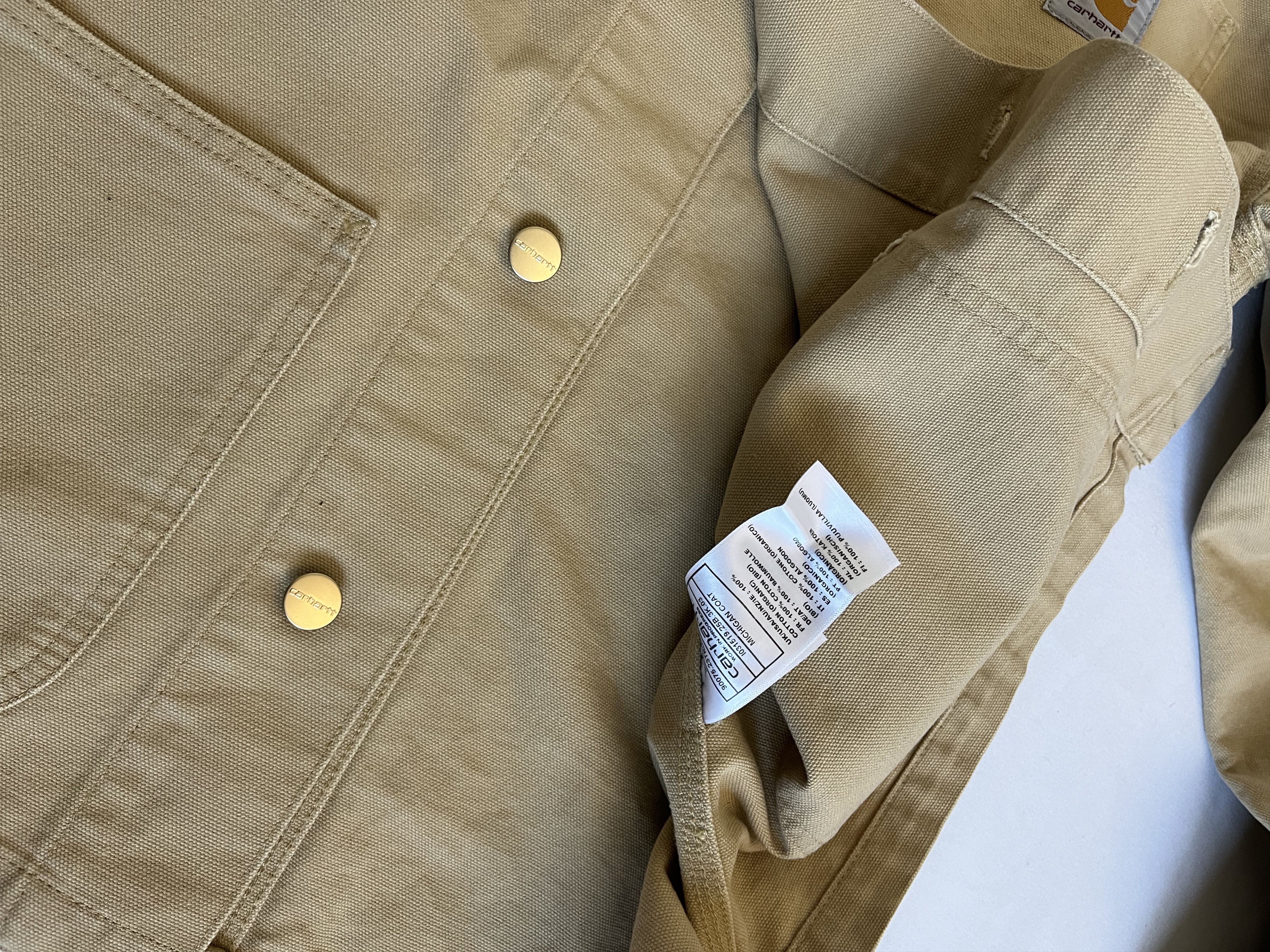 Carhartt Wip Michigan Chore coat Size US M / EU 48-50 / 2 - 3 Thumbnail