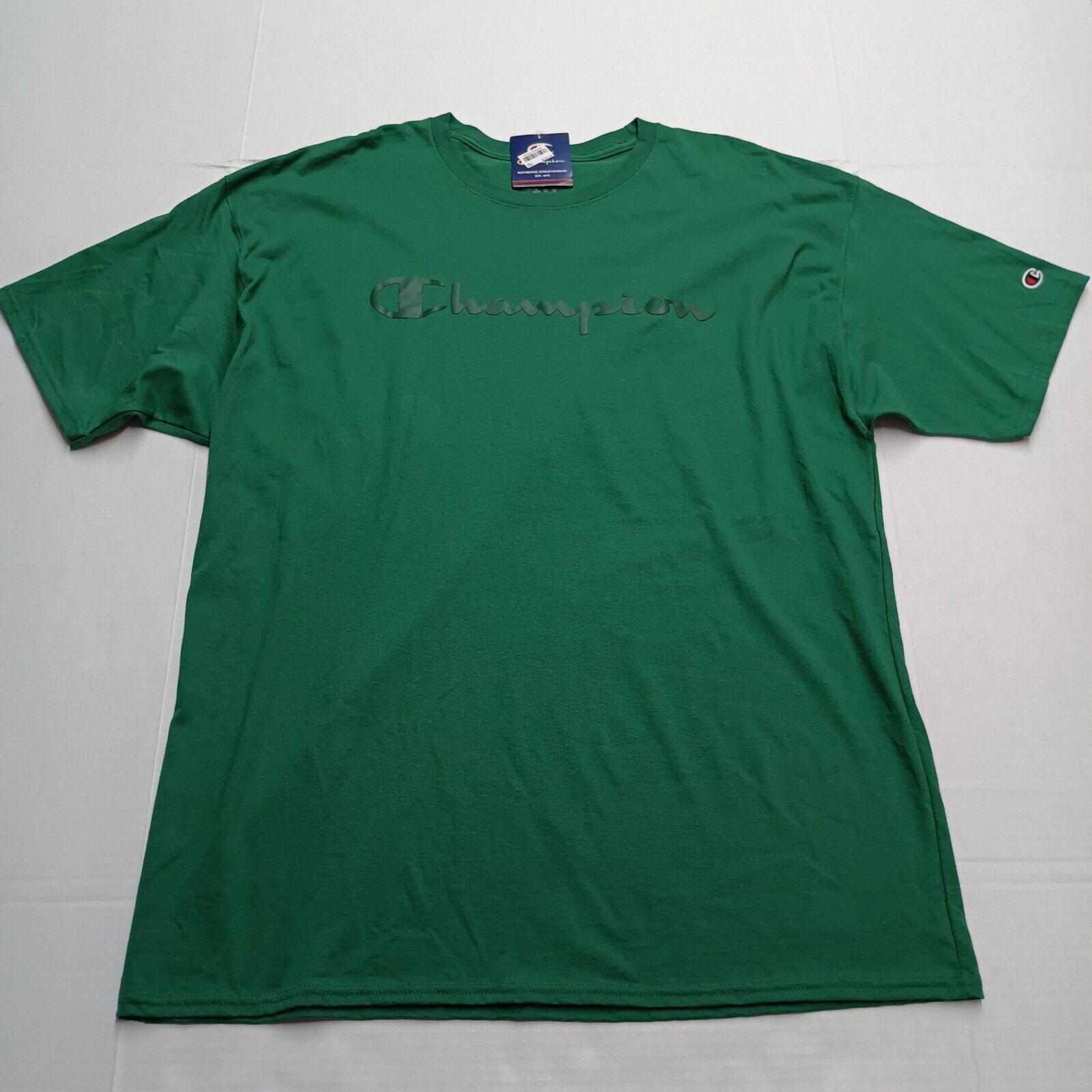 Champion Champion T-Shirt Men's 2XL Classic Jersey Graphic Tee Green Size US XXL / EU 58 / 5 - 1 Thumbnail