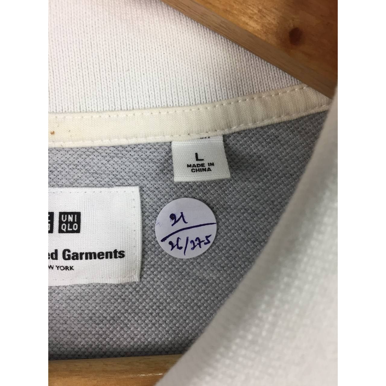 Engineered Garments × Uniqlo Engineered Garments X Uniqlo Cut & Sewn Polo Tee Size US L / EU 52-54 / 3 - 15 Thumbnail
