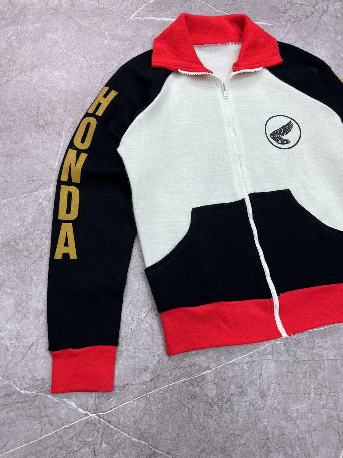 Honda × Vintage Vintage Honda Zip Hoodie Big Logo Y2K Style USA Car 00s Size US M / EU 48-50 / 2 - 2 Thumbnail