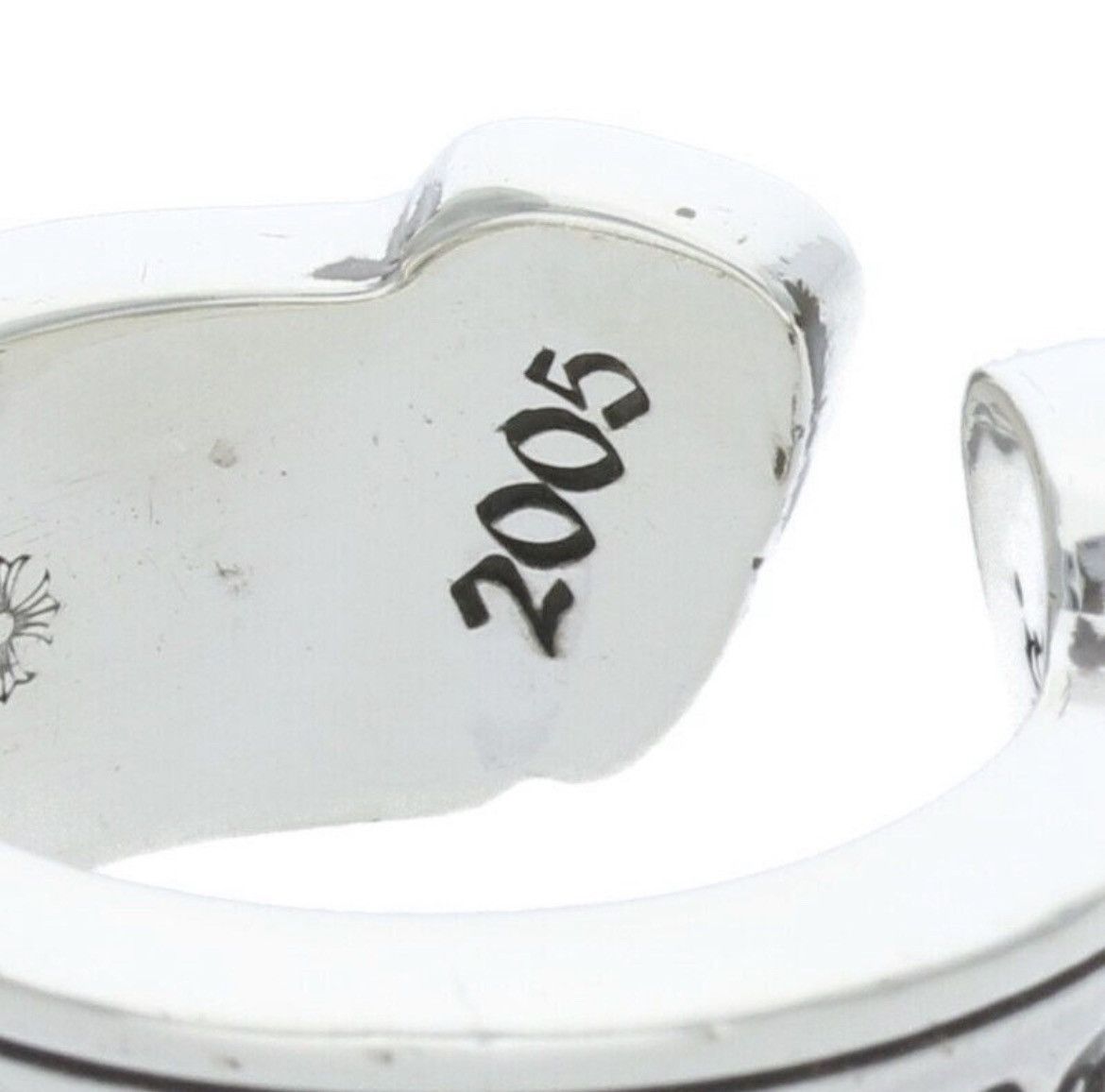 Chrome Hearts Chrome Hearts Large Scroll Label Ring 18 Size ONE SIZE - 4 Thumbnail