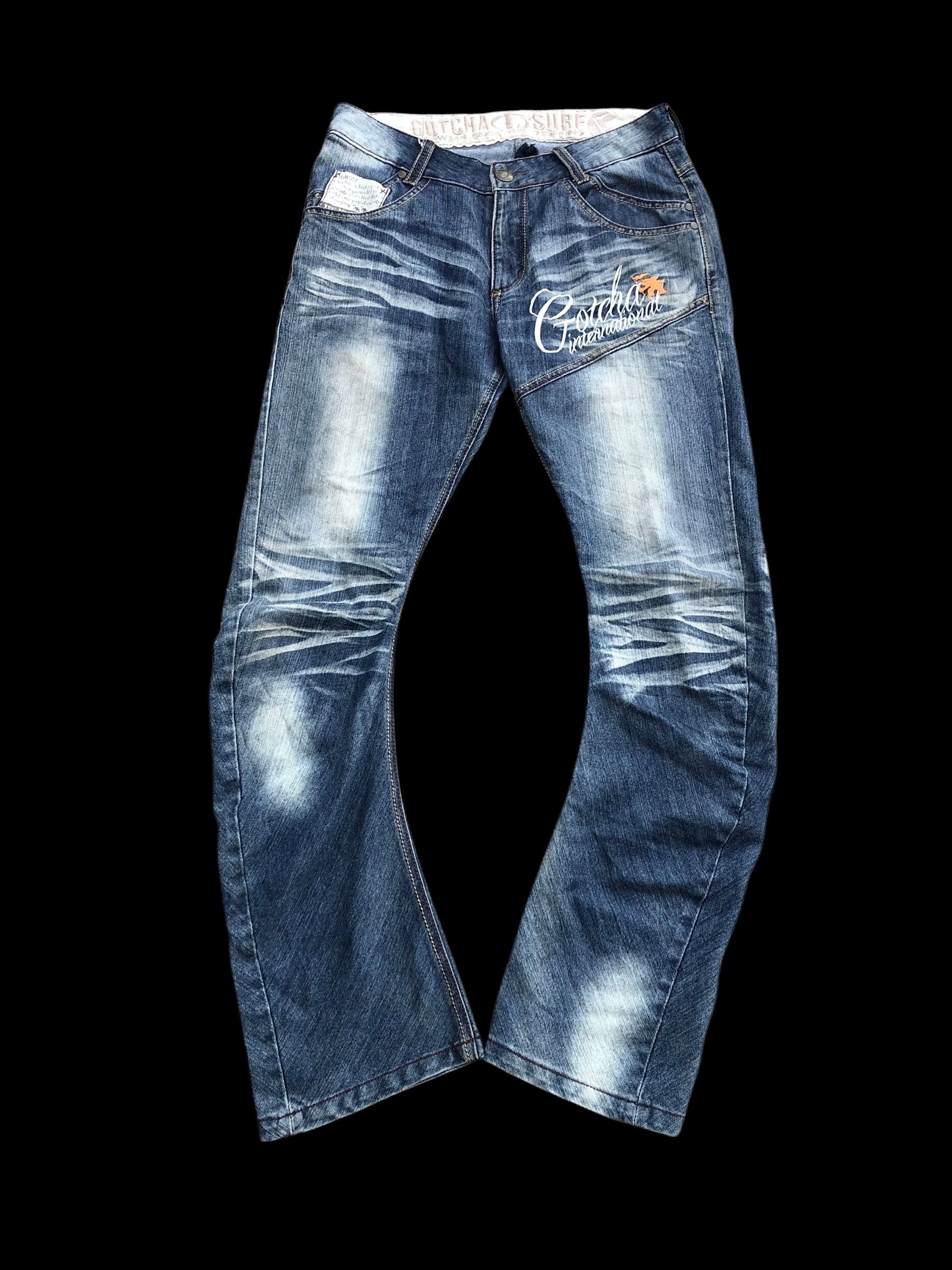 Gotcha VINTAGE GOTCHA CURVE DENIM Size US 34 / EU 50 - 1 Thumbnail