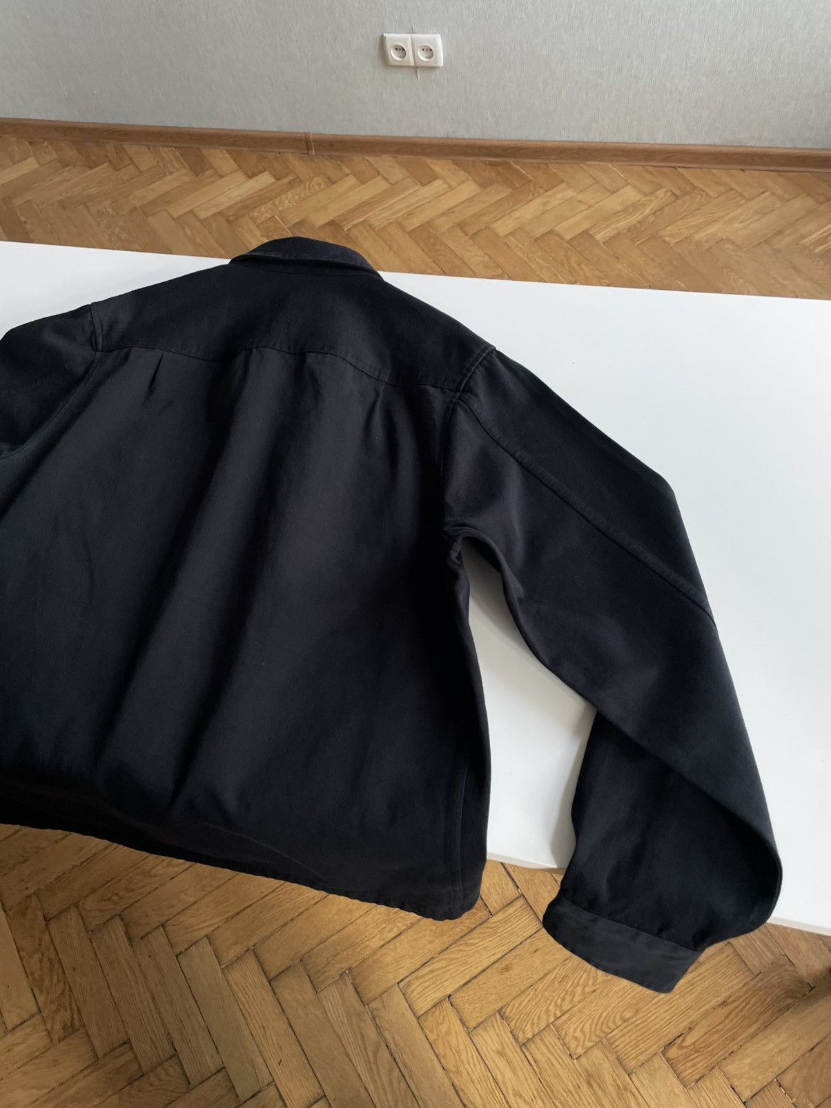 Fred Perry Fred Perry: A Navy Blue Denim Overshirt / Jacket Size US L / EU 52-54 / 3 - 16 Thumbnail