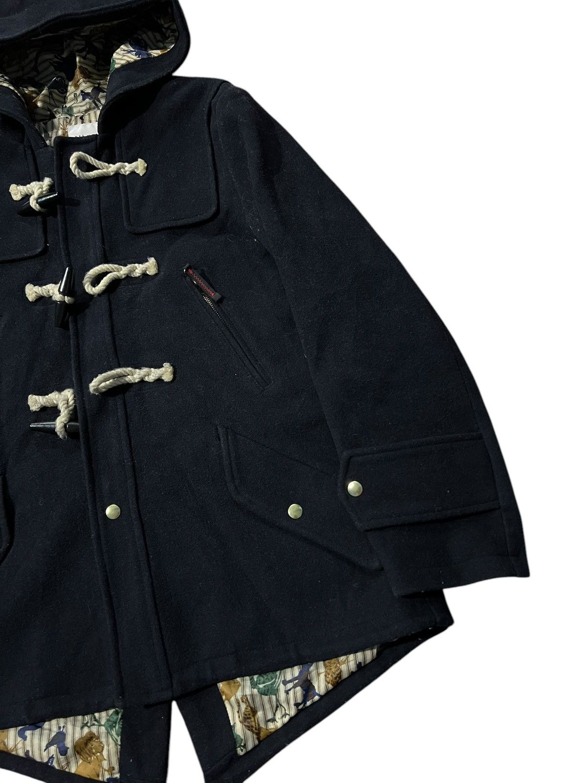 Issey Miyake × Ne-Net × Pleats Please Issey Miyake VINTAGE NE-NET BY ISSEY MIYAKE WOOL DUFFLE JACKET Size US M / EU 48-50 / 2 - 4 Thumbnail