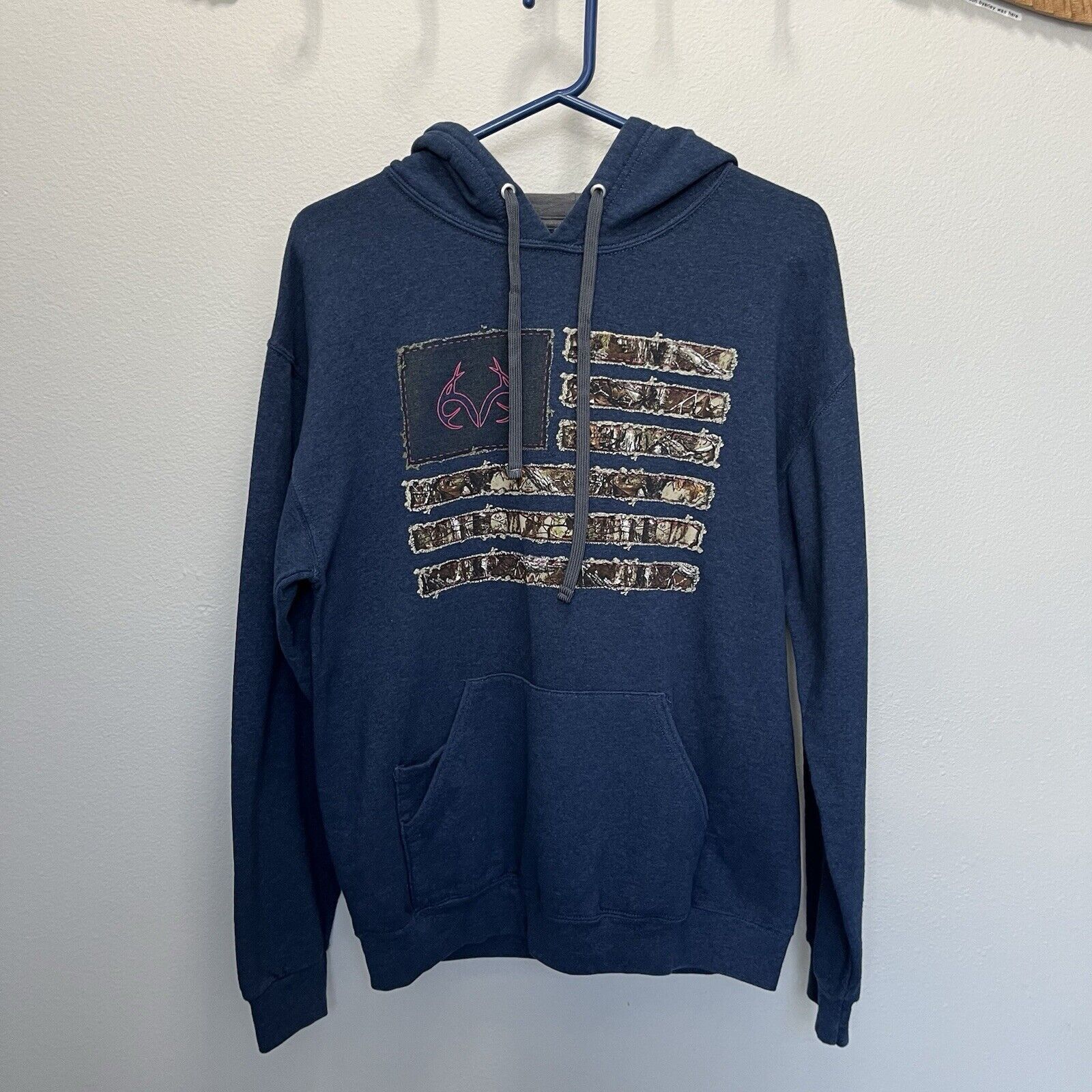 Fruit Of The Loom Fruit of the Loom | Sofspun Realtree Hoodie Blue Medium Camo Size US M / EU 48-50 / 2 - 2 Thumbnail