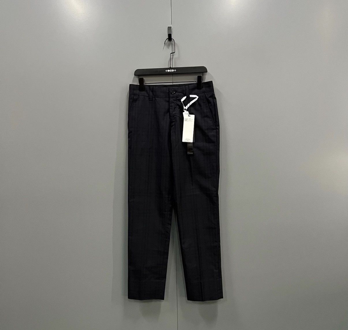 Burberry Burberry Black Check Dress Pants J41 Size US 30 / EU 46 - 1 Thumbnail