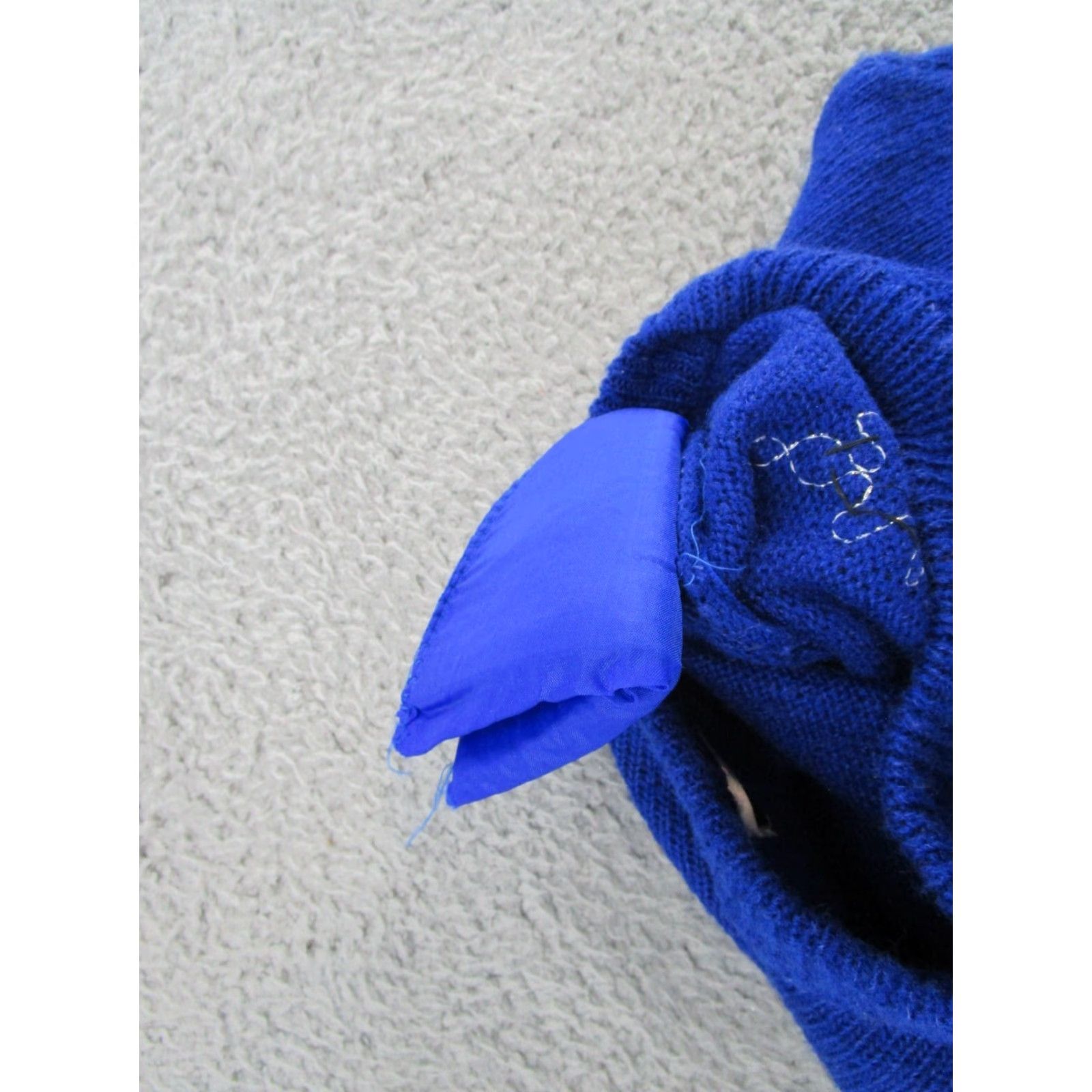 Vintage VINTAGE 80s Dana Scott Pullover Sweater Women's Large Blue Size L / US 10 / IT 46 - 3 Thumbnail