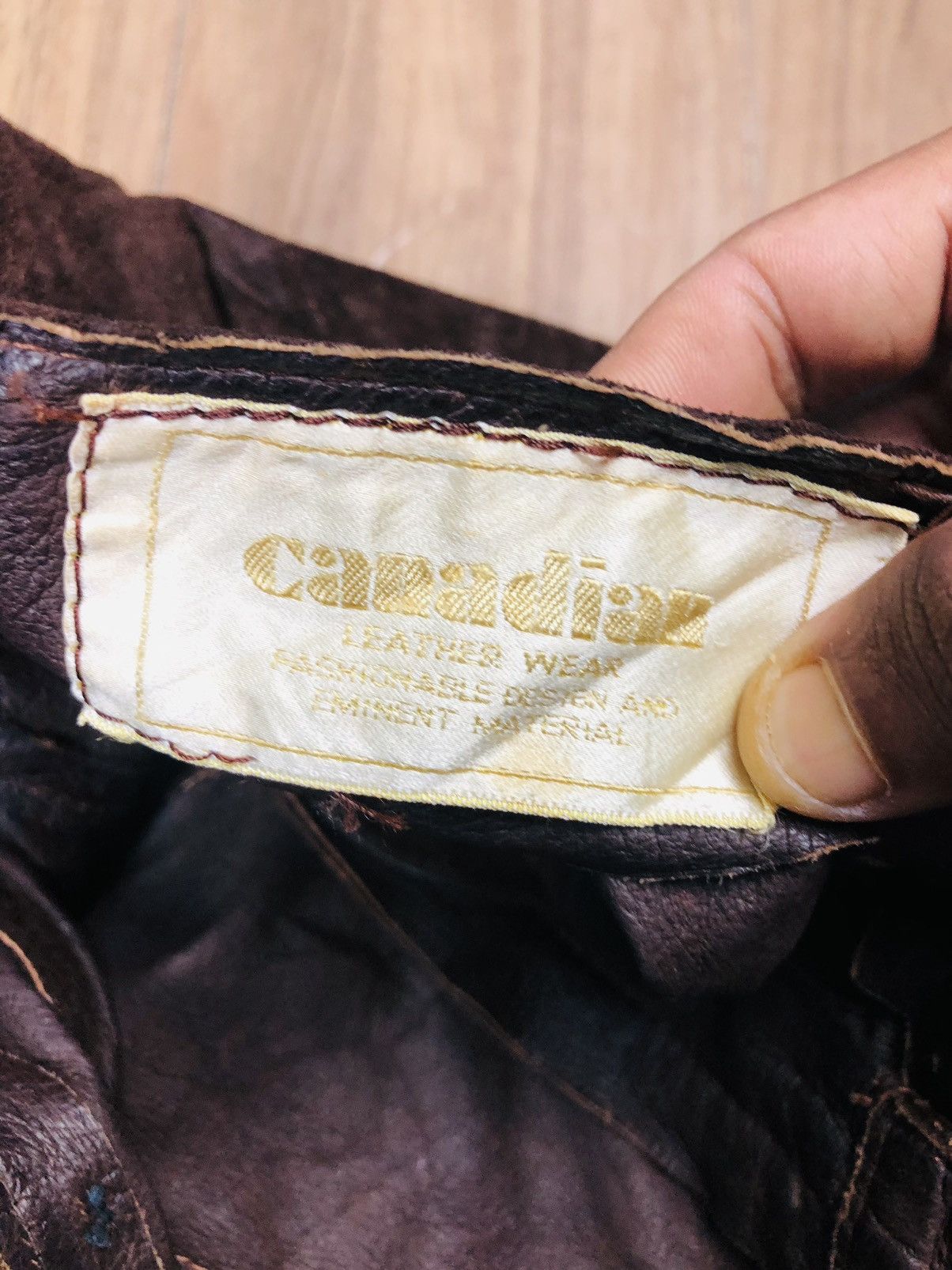 If Six Was Nine Rare Canadiaz Suede Leather Pants Flare (38) Size US 30 / EU 46 - 10 Thumbnail