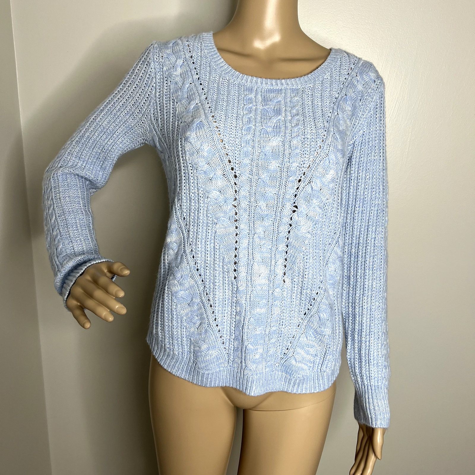 Other SO Blue Perfect Pullover Knit Crewneck Sweater Size M / US 6-8 / IT 42-44 - 1 Thumbnail