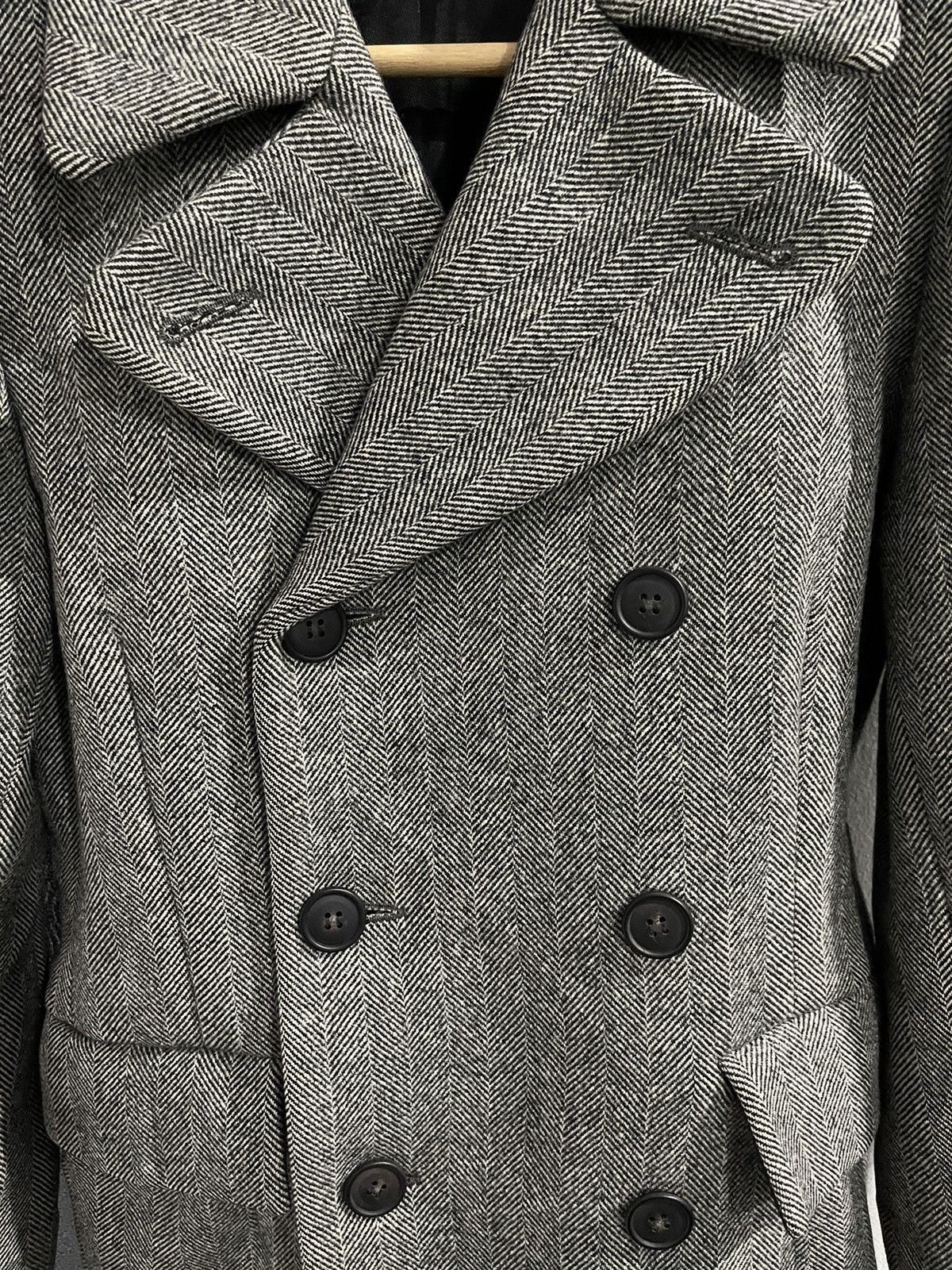 A.P.C. Vintage A.P.C Double Breasted Wool Coat Jacket Size S / US 4 / IT 40 - 6 Thumbnail