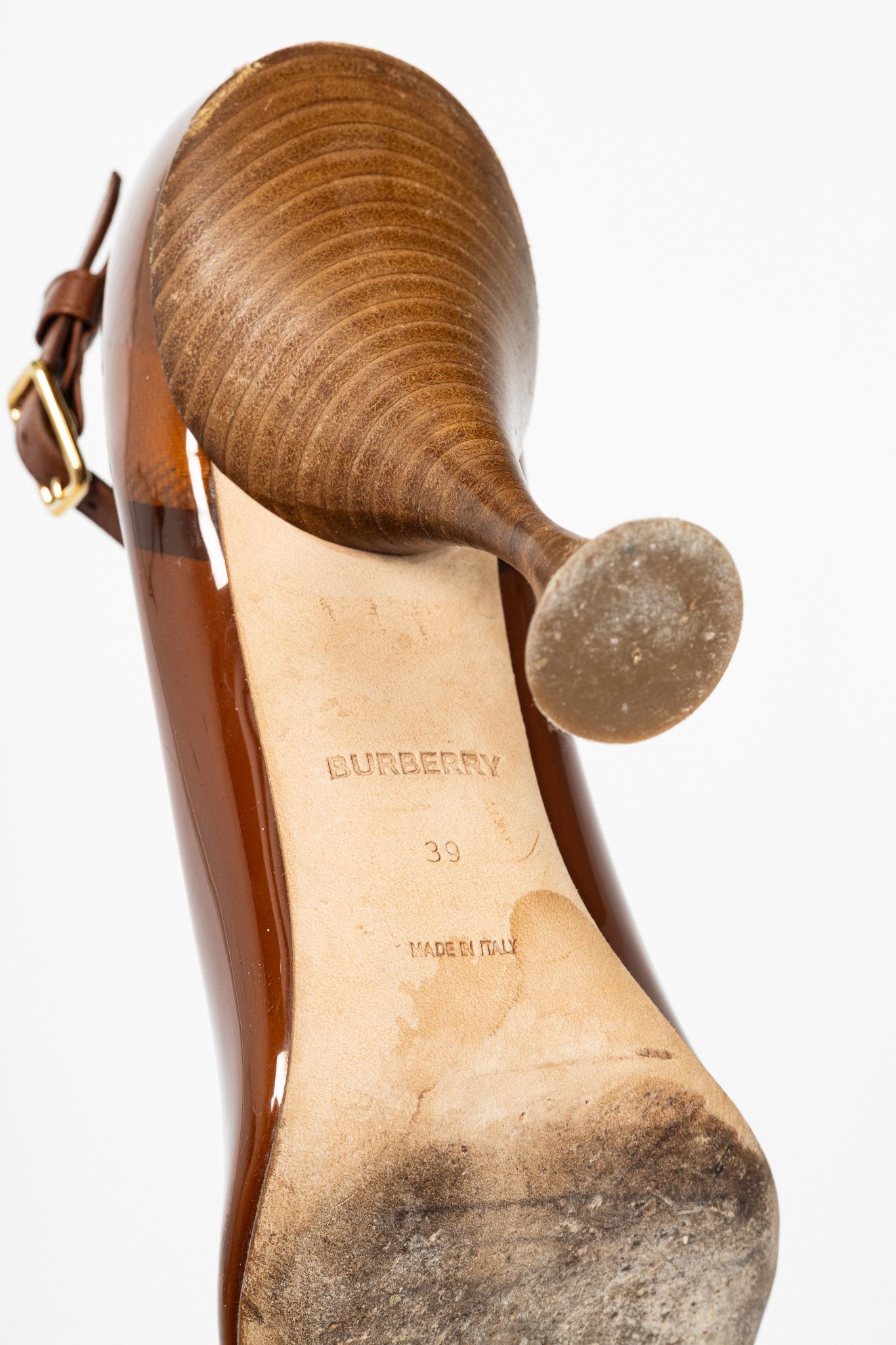 Burberry Burberry AW19 Runway Evan 105 Plex Heels Size US 8.5 / IT 38.5 - 5 Thumbnail