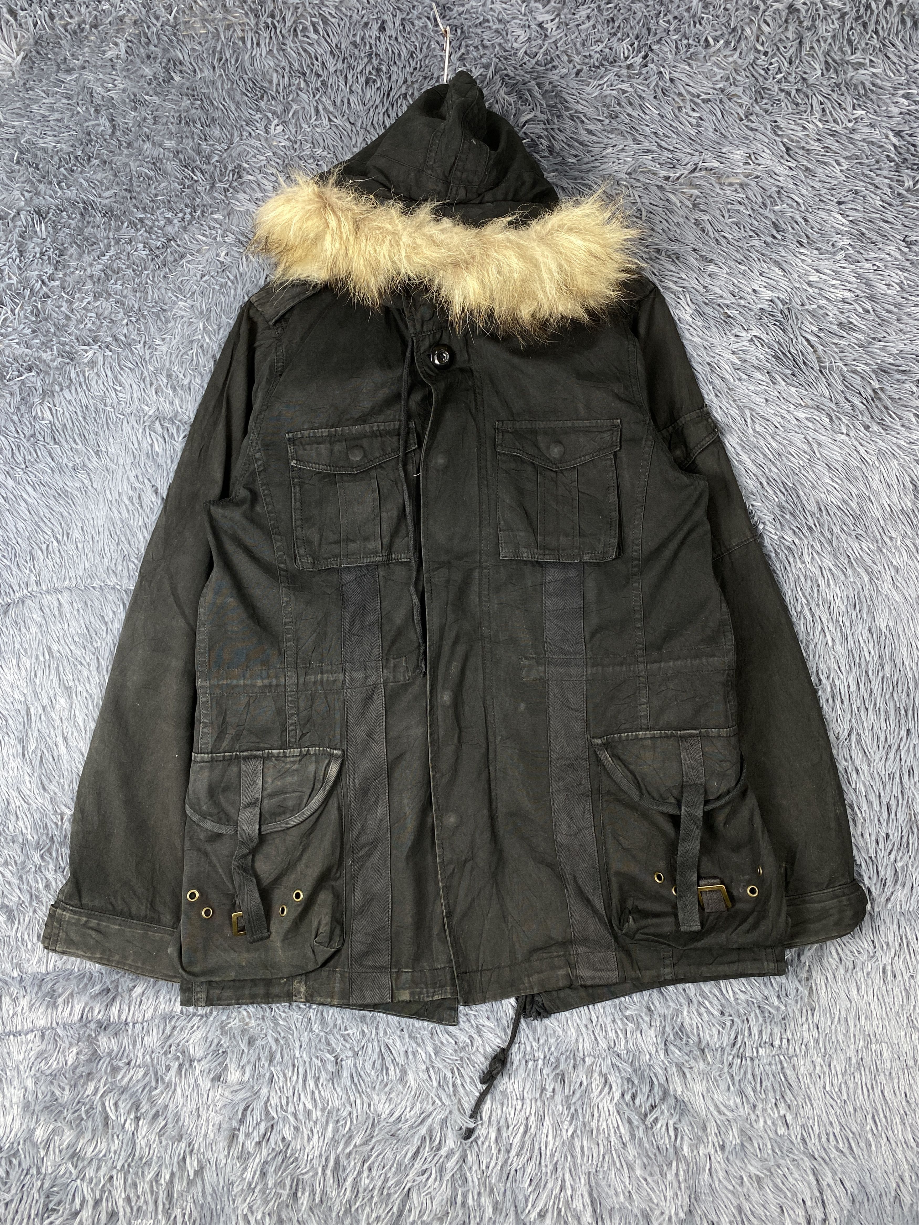 Japanese Brand Vintage Kriff Mayer Hoodie Parkas Jacket K0082 Size US S / EU 44-46 / 1 - 1 Thumbnail