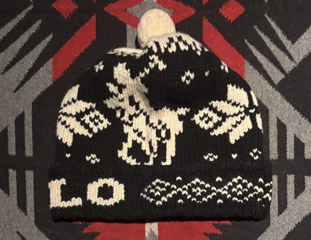 Polo Ralph Lauren Polo Player and Snowflake Knit Hat Size ONE SIZE - 2 Thumbnail