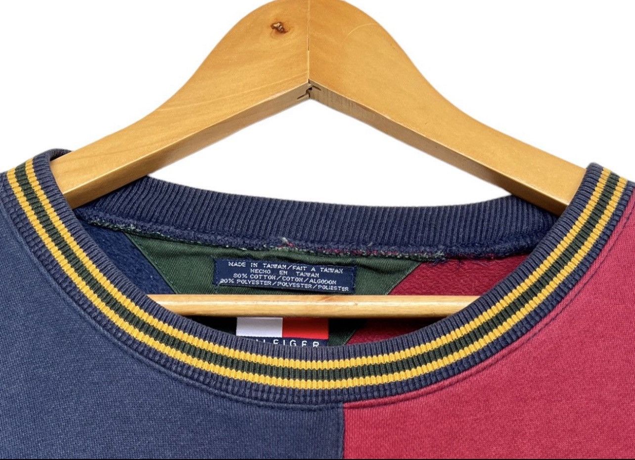 Tommy Hilfiger Pick 💥💥 Vintage 90s Tommy Hilfiger Baggy Boxy Sweatshirt Size US XL / EU 56 / 4 - 6 Thumbnail