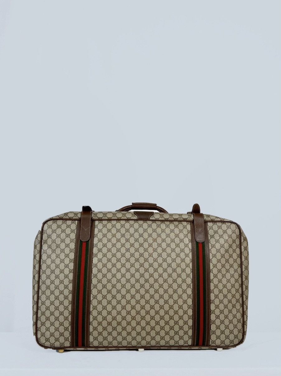 Gucci Gucci suitcase in beige monogram web canvas. Size ONE SIZE - 3 Thumbnail