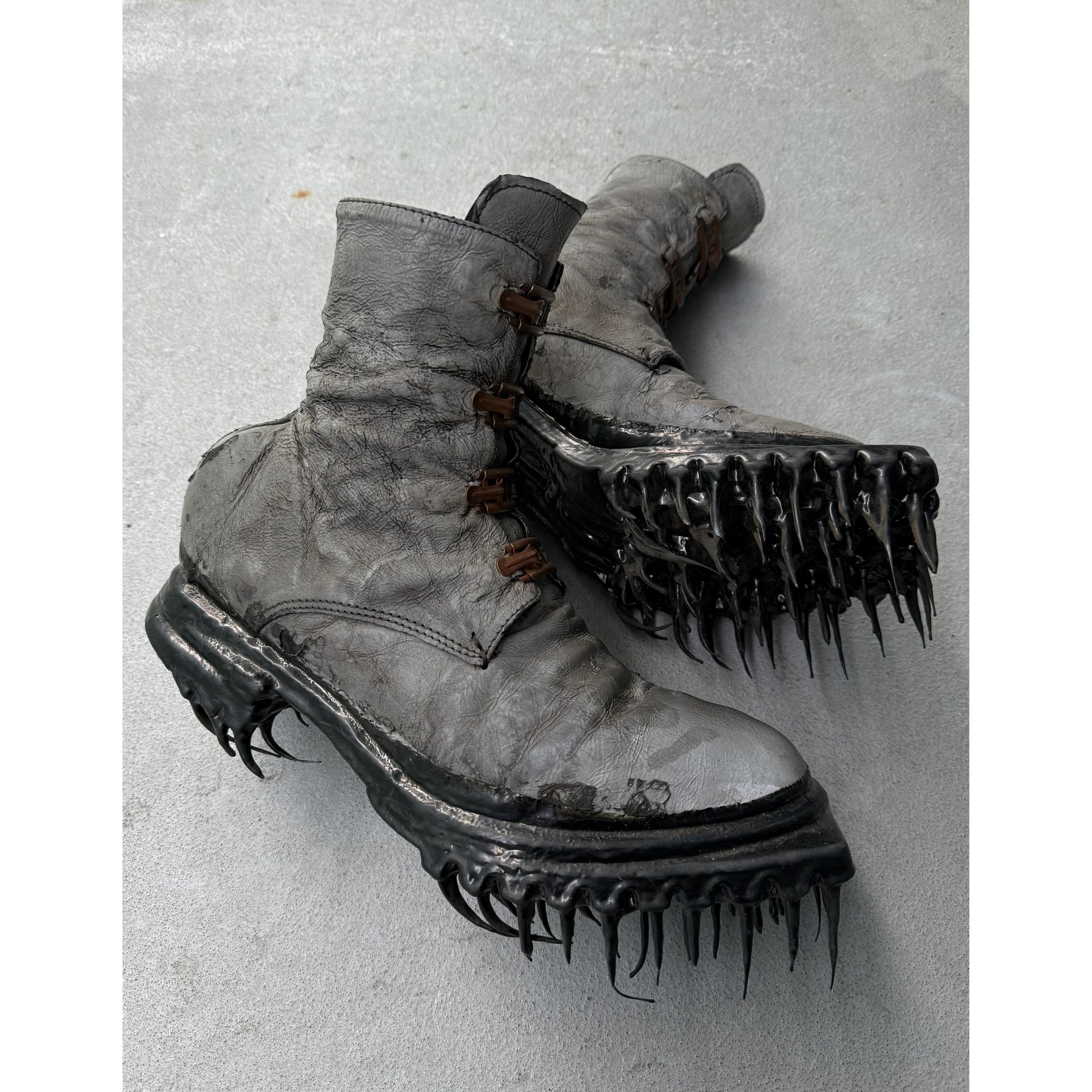 Carol Christian Poell AM/2609-IN COMBAT Boots | Grailed