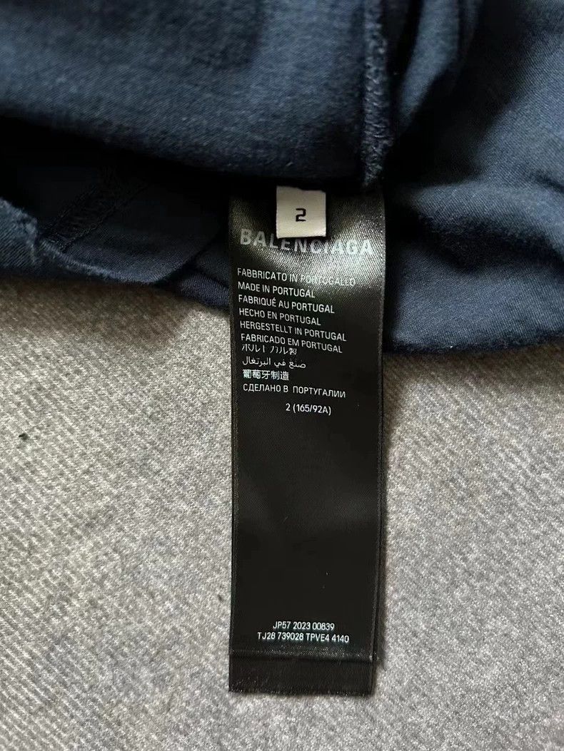 Balenciaga Balenciaga Short-sleeved t-blue Size US M / EU 48-50 / 2 - 4 Thumbnail