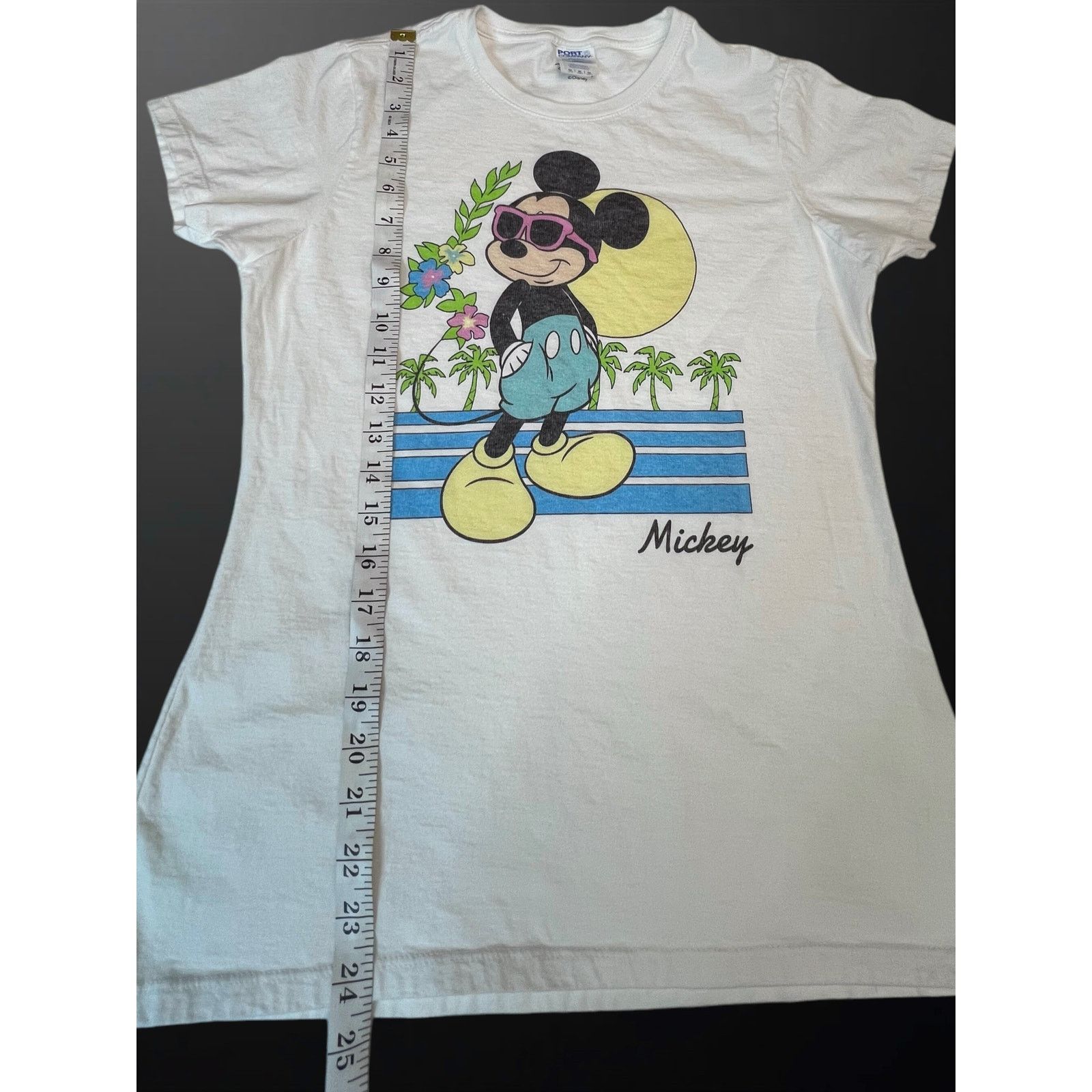Disney Mickey Mouse Sun Glasses Tropical TShirt Woman’s Disney Vint Size M / US 6-8 / IT 42-44 - 8 Thumbnail
