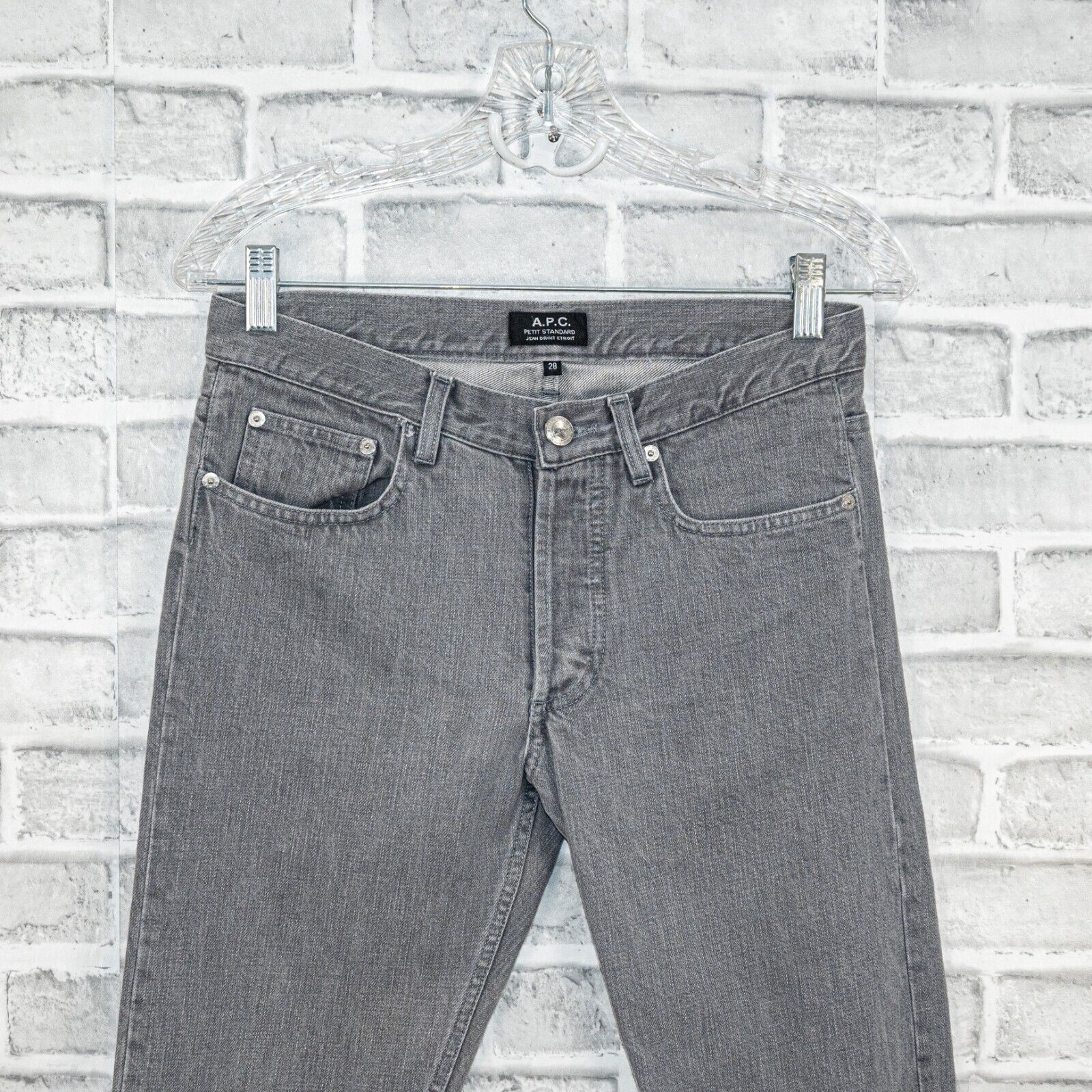 A.P.C. Petit Standard Jean Droit Etroit denim Jeans Gray