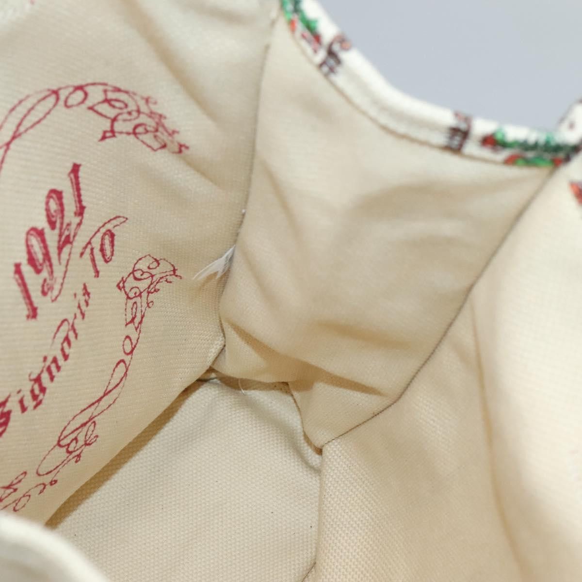 Gucci GUCCI GUCCI Garden Boutique Tote Bag Canvas Beige Size ONE SIZE - 16 Thumbnail