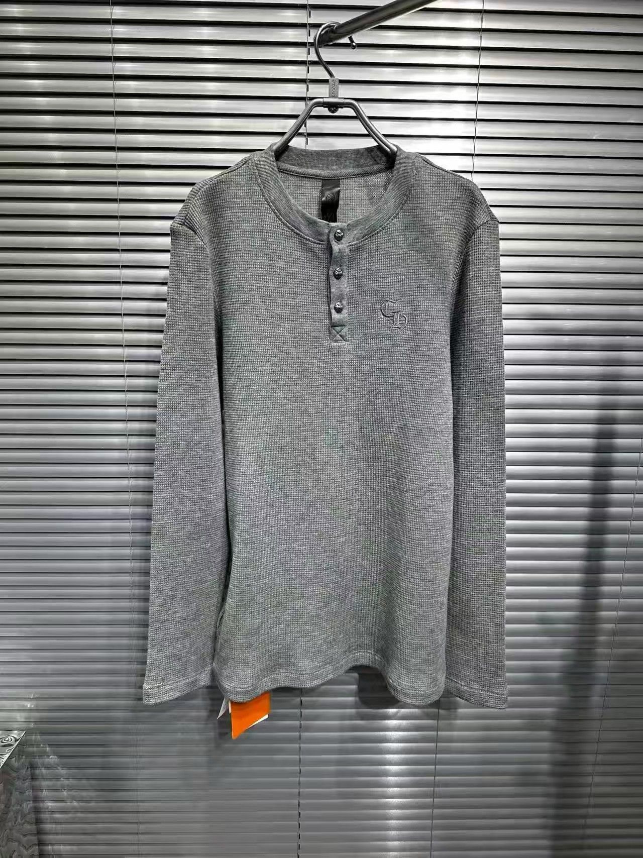 Chrome Hearts chrome hearts ivory henley long sleeve shirt Size US M / EU 48-50 / 2 - 5 Thumbnail