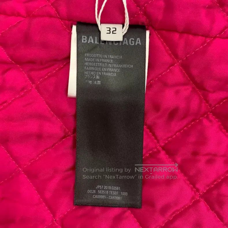 Balenciaga Balenciaga Black Lamb Leather Collar Zip-Up Long Sleeve Le Size 4XL / US 24-26 - 6 Thumbnail