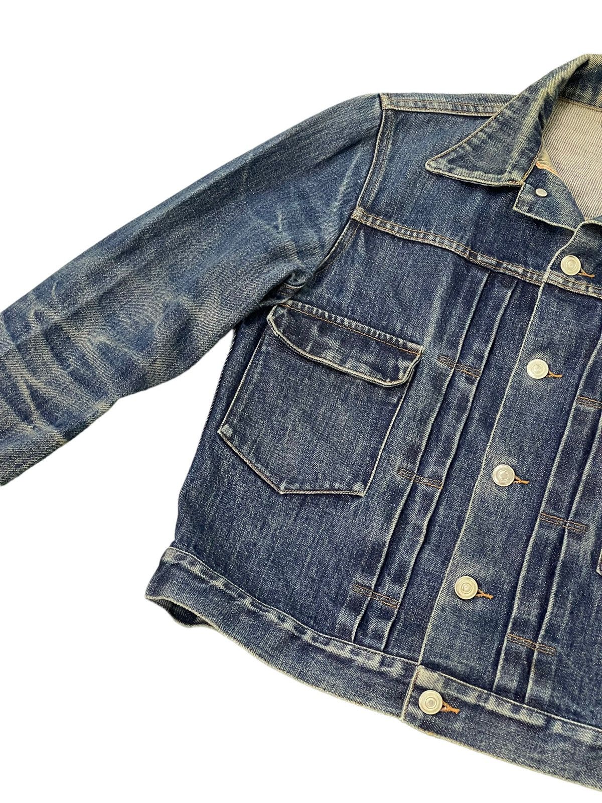A.P.C. Iconic A.P.C. France Trucker Jacket Denim Faded 5🟩5 Size US M / EU 48-50 / 2 - 7 Thumbnail