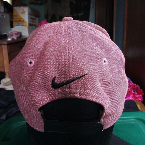 Nike Nike Alabama Crimson Tide Script Snap Hat Cap Size ONE SIZE - 4 Thumbnail