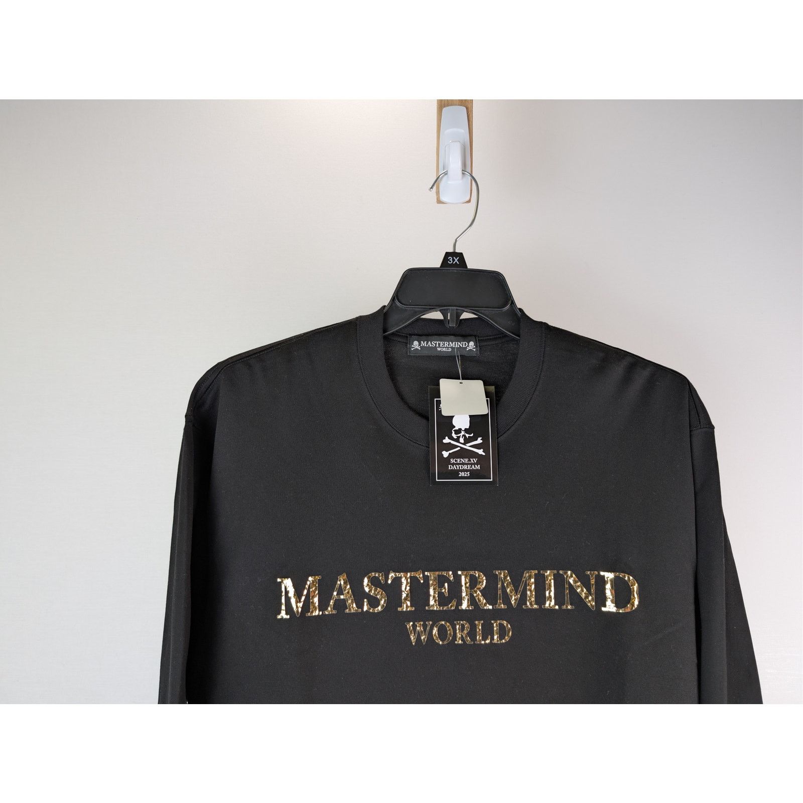Mastermind World o1rshd1 World Mirror Logo long-sleeve T-shirt in black Size US L / EU 52-54 / 3 - 4 Thumbnail