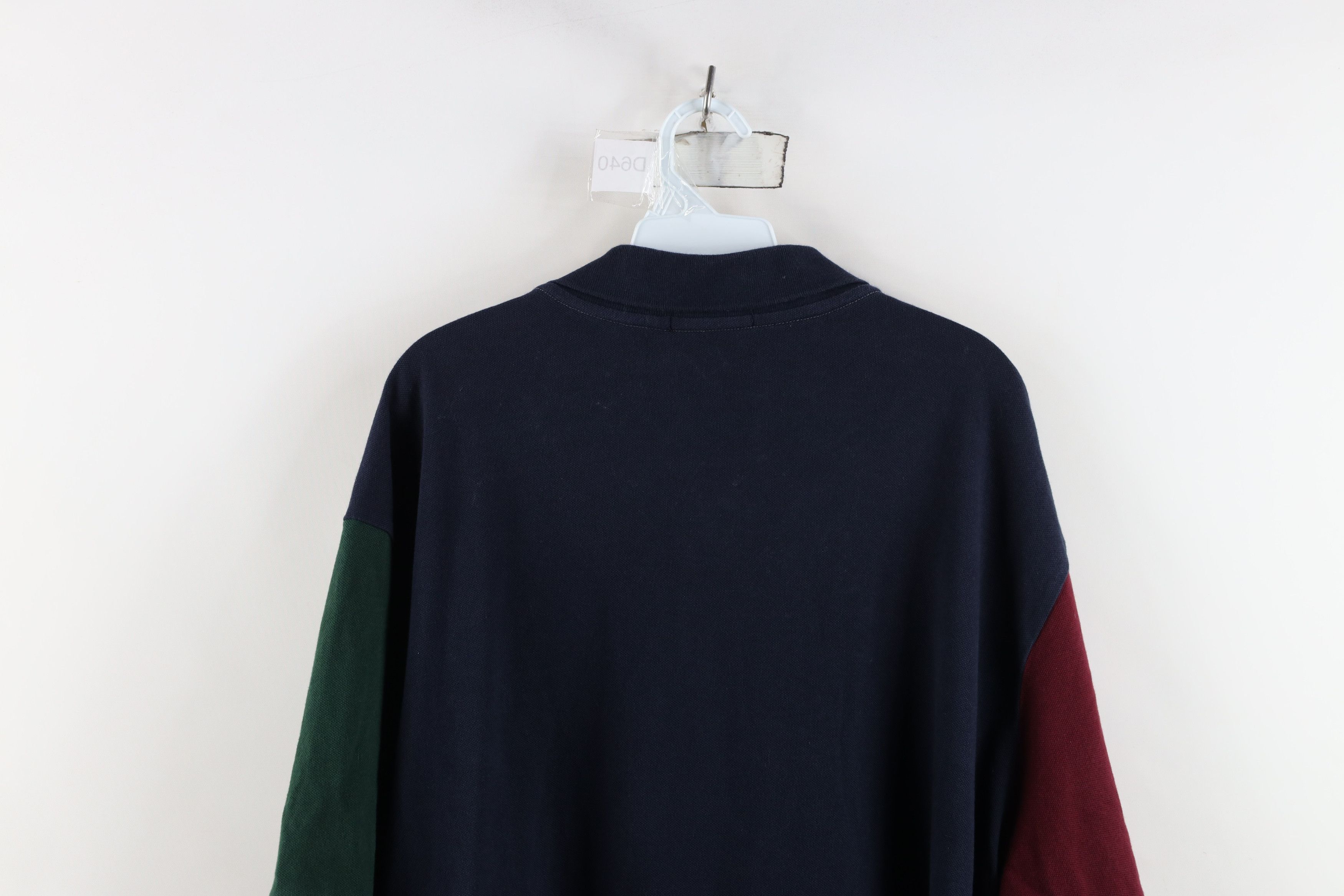 Ralph Lauren Vintage Y2K Ralph Lauren Block Big Pony Collared Polo Shirt Size US XXL / EU 58 / 5 - 12 Thumbnail