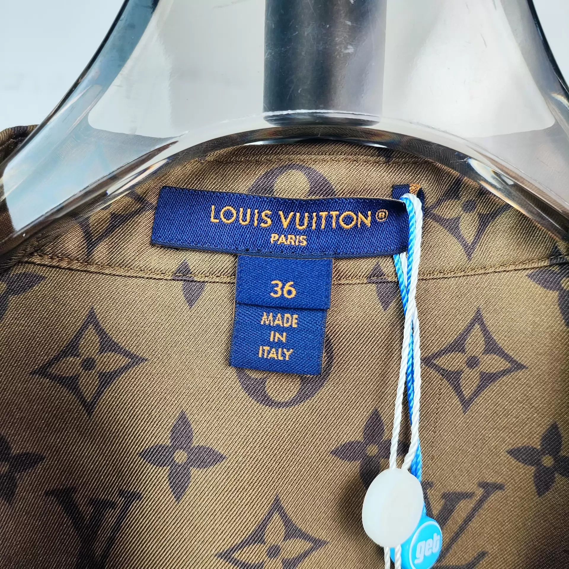 Louis Vuitton LV 97 new silk shirt 36 color blocked Size XS / US 0-2 / IT 36-38 - 5 Thumbnail