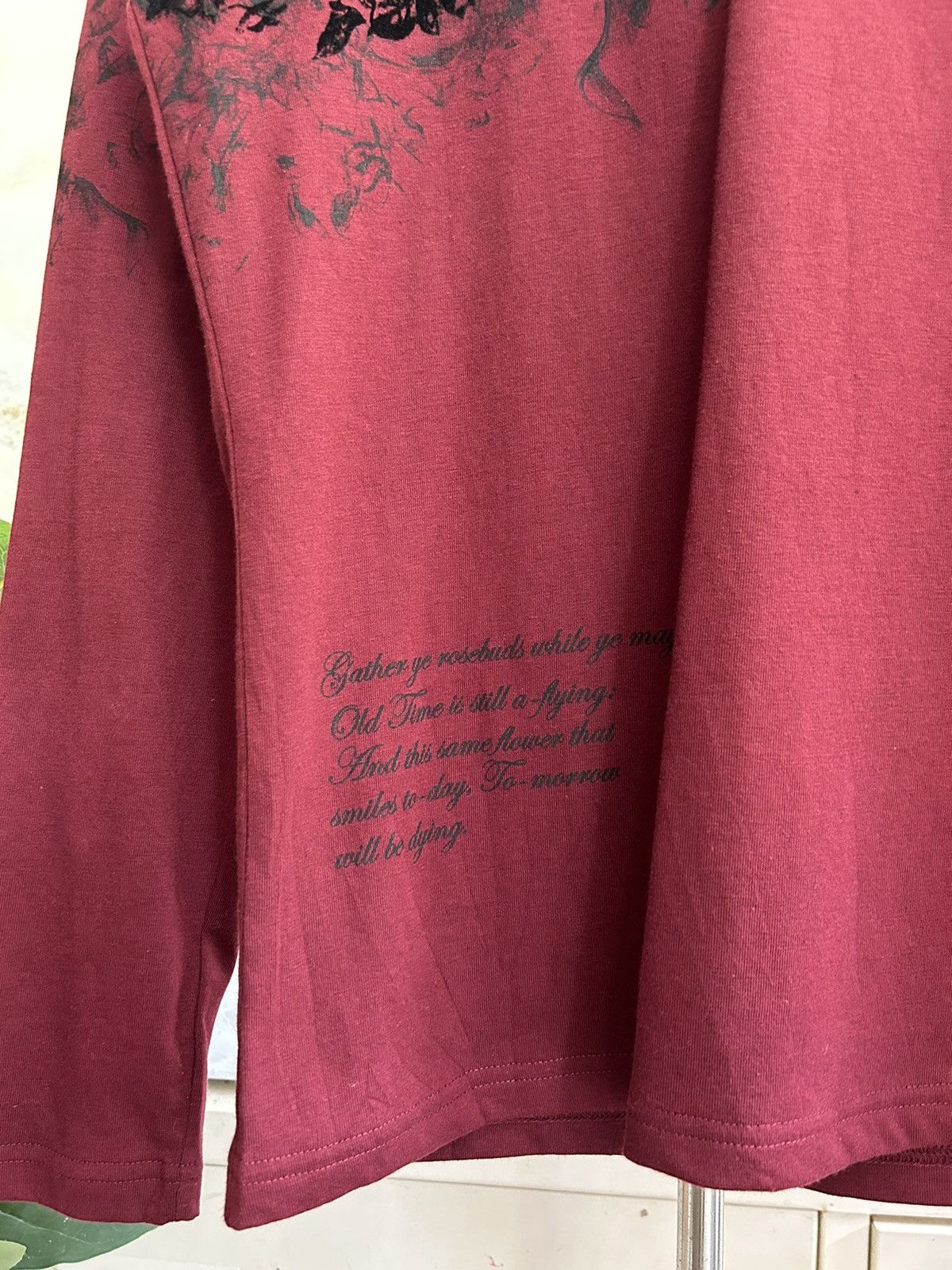 If Six Was Nine Semantic Design Flowers Long Sleeve Size US M / EU 48-50 / 2 - 7 Thumbnail
