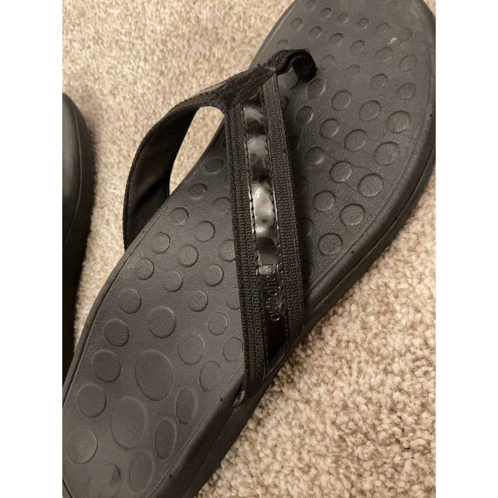 Vionic Vionic Orthaheel Tide Thong Orthotic FlipFlop Sandal, sz 8.5 Size US 8.5 / IT 38.5 - 4 Thumbnail