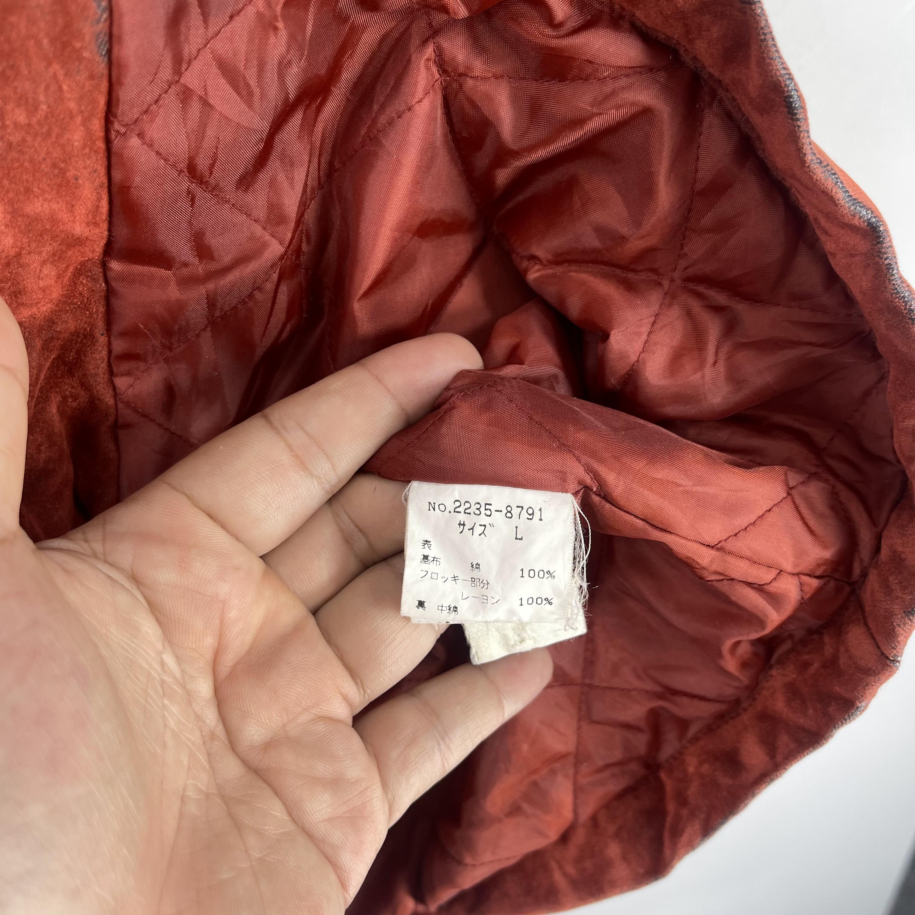 Chaps Ralph Lauren Vintage 90's CHAPS RALPH LAUREN Suede Rayon Jacket Size US L / EU 52-54 / 3 - 6 Thumbnail