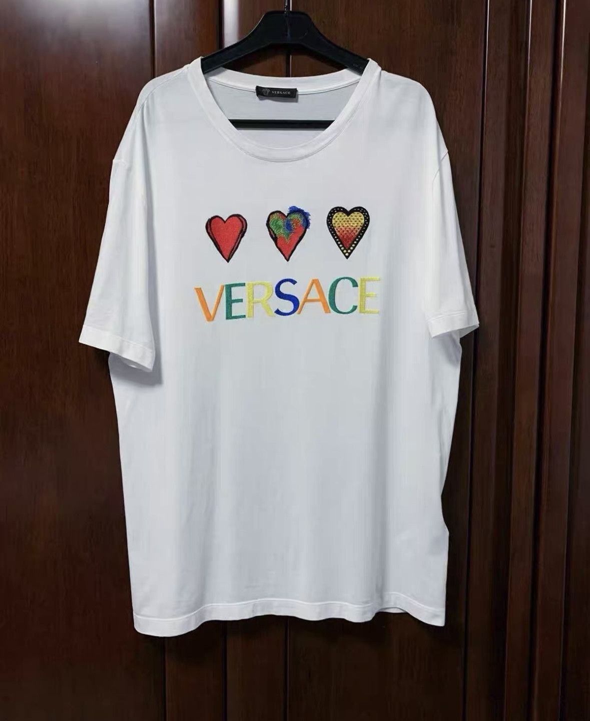 Versace Versace Black Cotton Blend XXXL T-Shirt 0089 Size US XXL / EU 58 / 5 - 1 Thumbnail