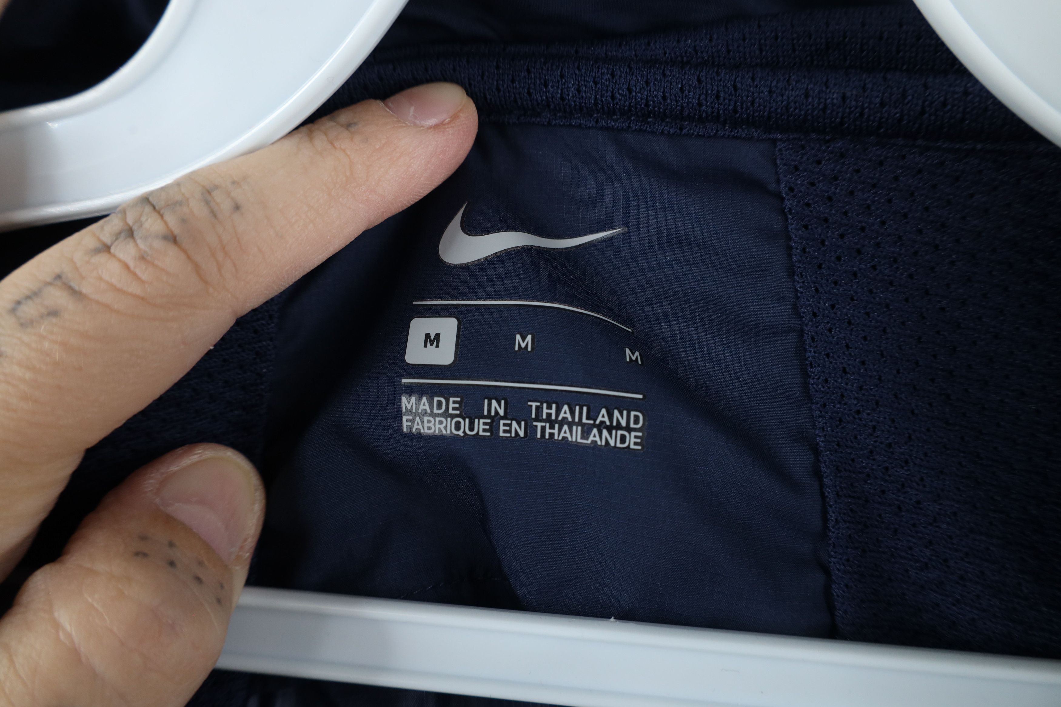 Nike × Vintage Nike Issued University of Toledo Soccer Hooded Jacket Blue Size US M / EU 48-50 / 2 - 4 Thumbnail