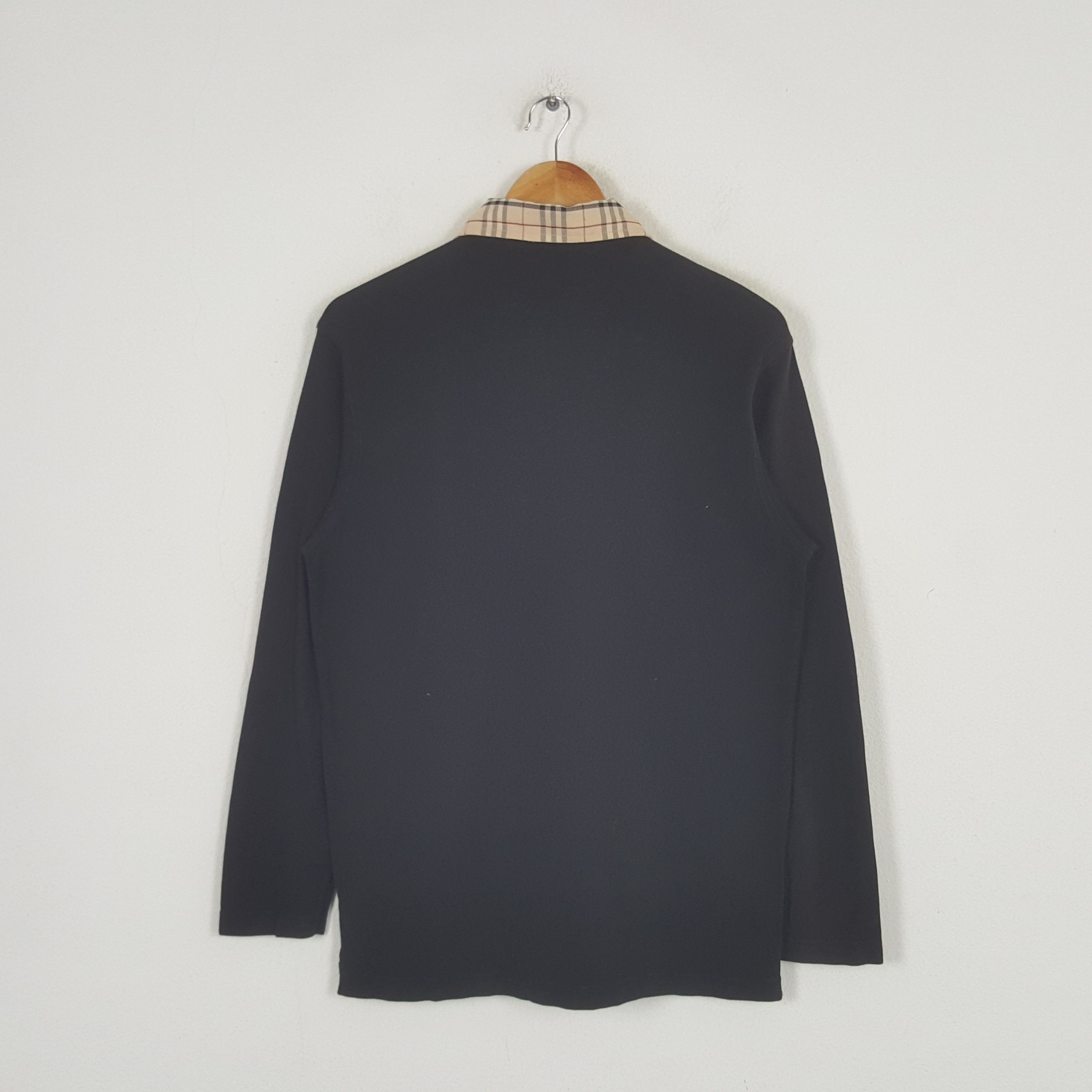 Burberry × Vintage Vintage Burberry London Nova Check Polos C285N17 Size US M / EU 48-50 / 2 - 3 Thumbnail