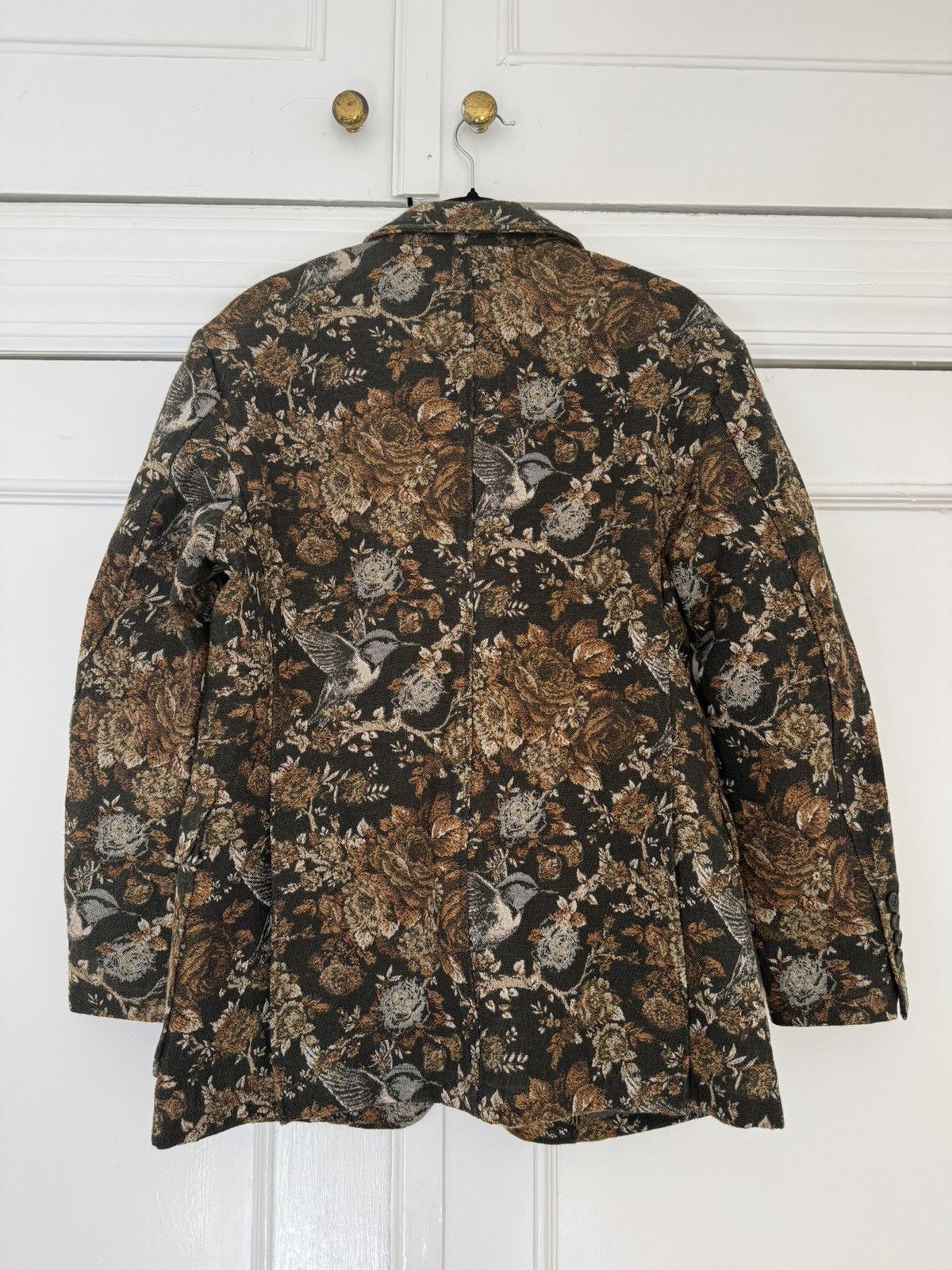 Engineered Garments Engineered Garments Baker Hummingbird Jacquard Jacket XS Size 36S - 13 Thumbnail