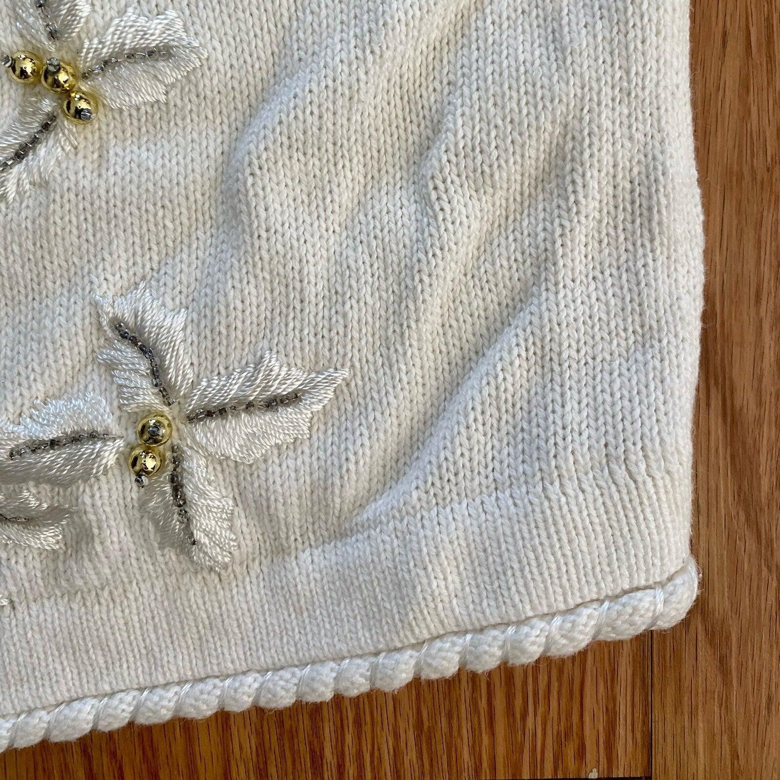 Other BP Design Vintage Ramie Knit White Sweater Womens XLarge Size XL / US 12-14 / IT 48-50 - 9 Thumbnail
