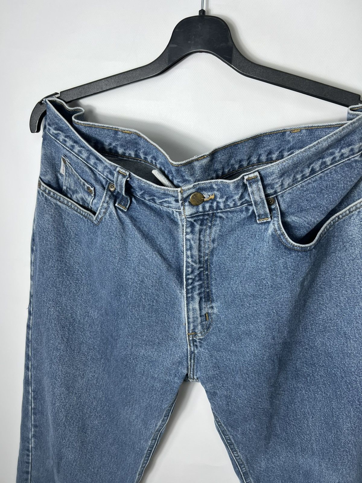 Carhartt Vintage streetwear y2k Carhartt Denim Jeans Pants Size 38/32 Size US 38 / EU 54 - 5 Thumbnail