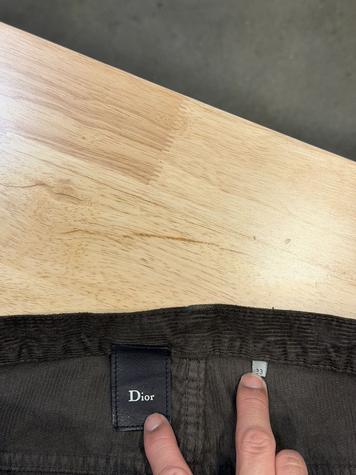 Dior AW05 Bootcut Corduroy Pants 33 Size US 34 / EU 50 - 6 Thumbnail