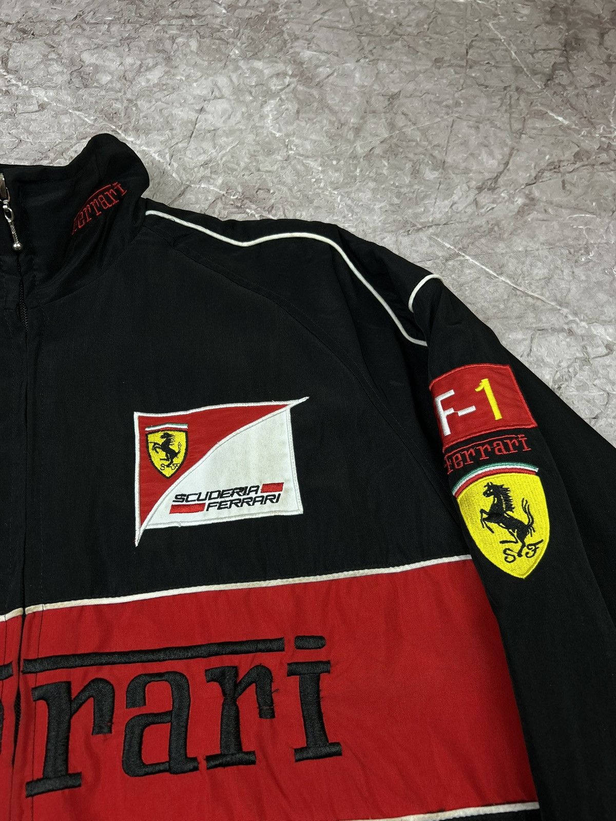 Ferrari Vintage Ferrari Racing Jacket 90s Racing 4 Jacket Shell f1 Size US M / EU 48-50 / 2 - 6 Thumbnail
