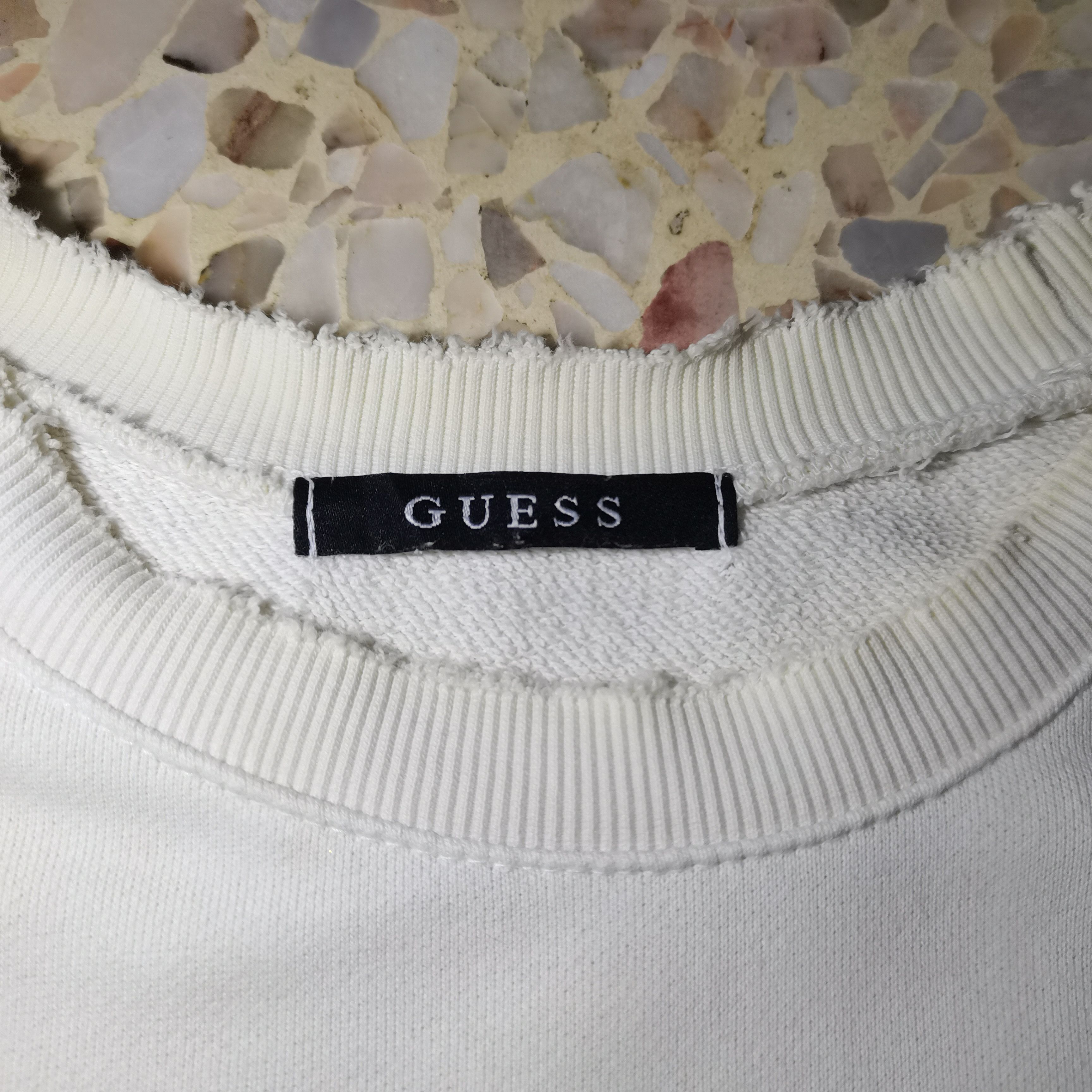 Guess × Vintage Vintage GUESS Longsleeve Sweatshirt Size US S / EU 44-46 / 1 - 6 Thumbnail