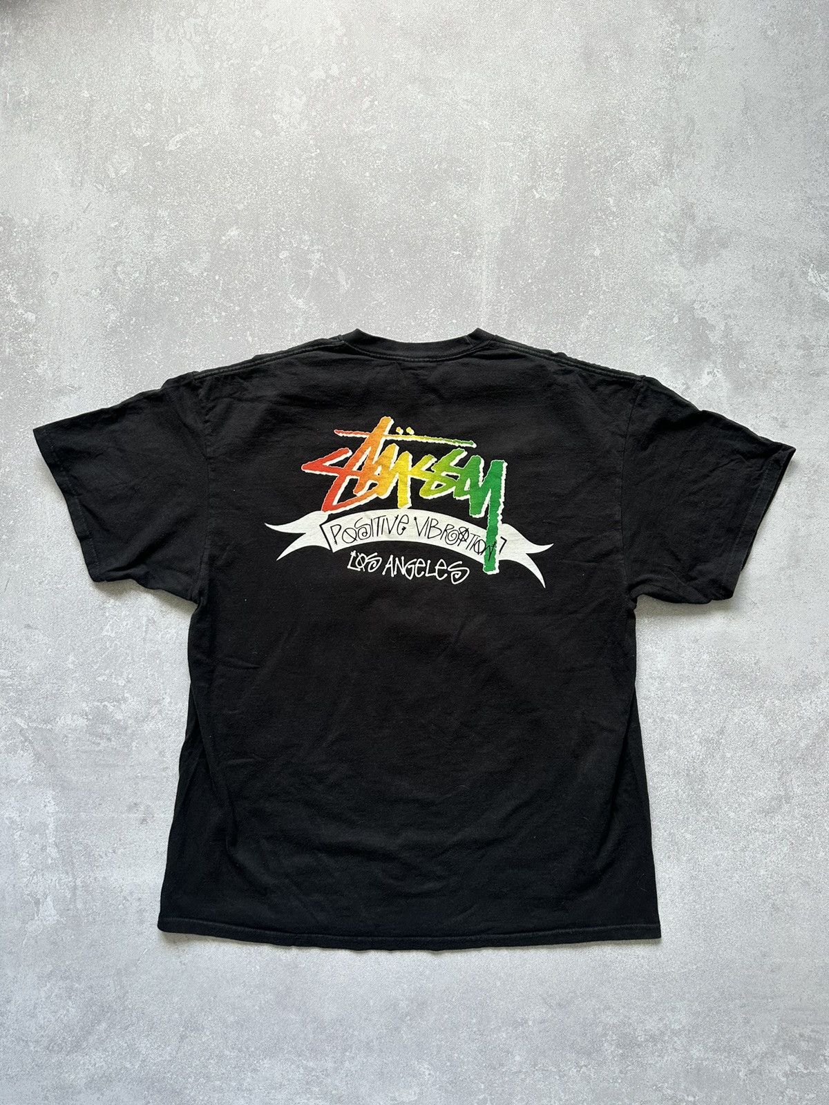 Stussy t shirt men vintage stussy Mexico size XL black Size US XL / EU 56 / 4 - 1 Thumbnail